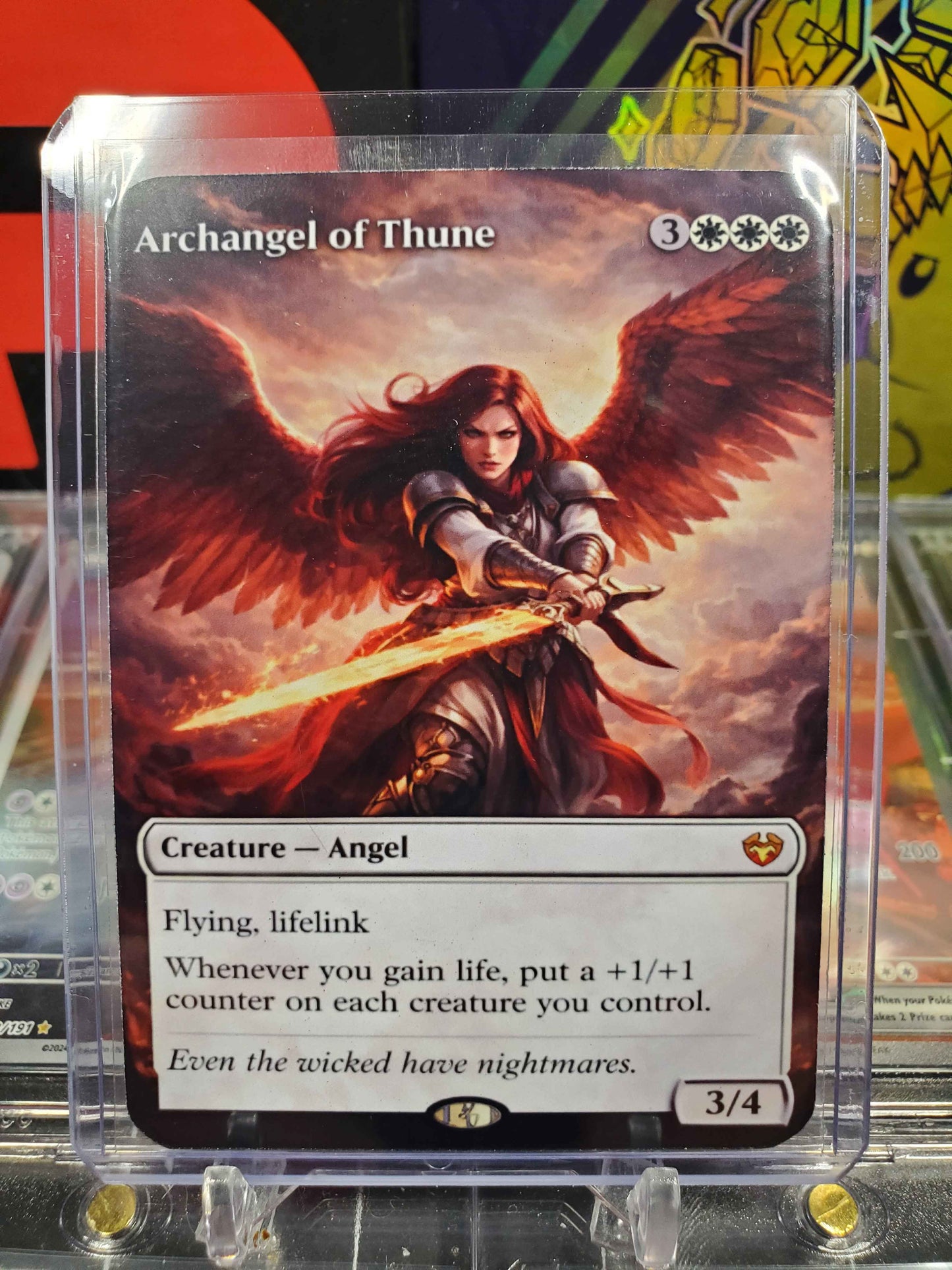 Archangel of Thune – Extended Art Collector Proxy