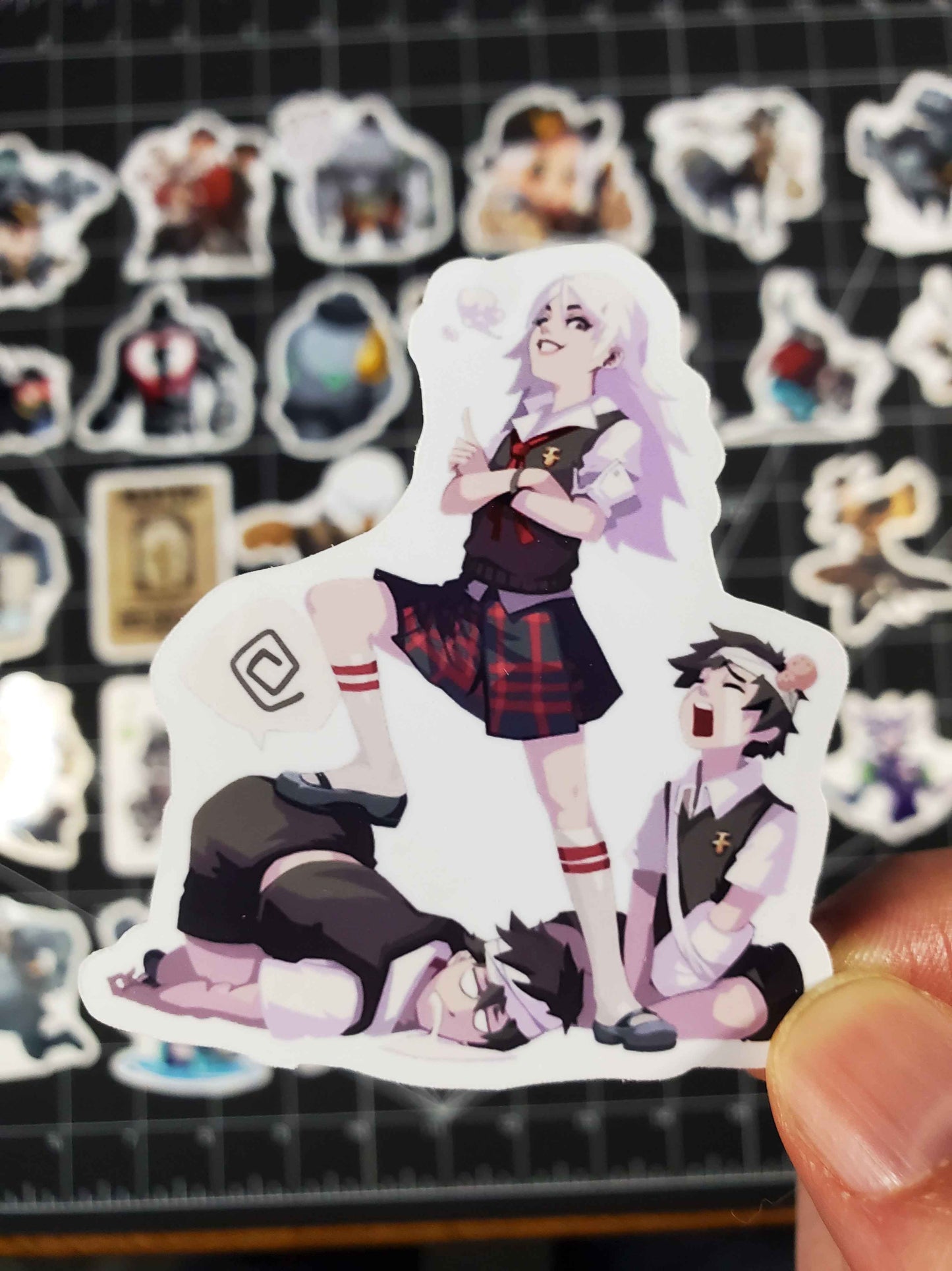 Ashe Overwatch 2 Hero Spray's Sticker Set | 39 High Quality Glossy Vinyls