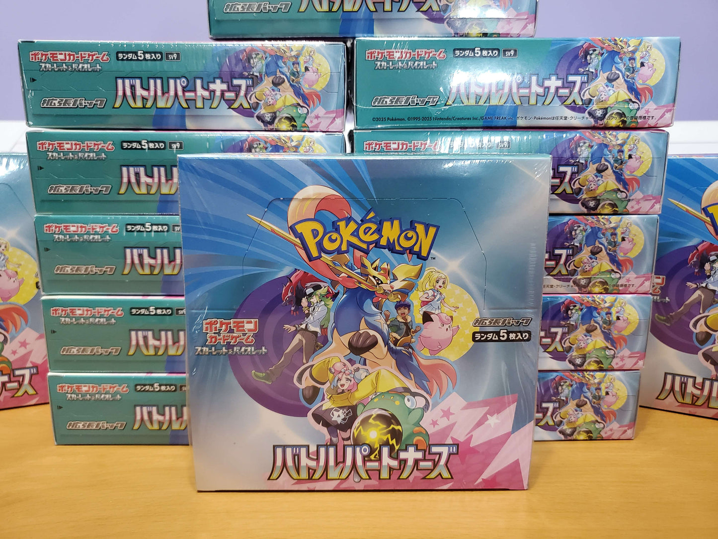 Battle Partners Booster Box – Factory Sealed Japanese Pokémon TCG – Authentic & Brand New!