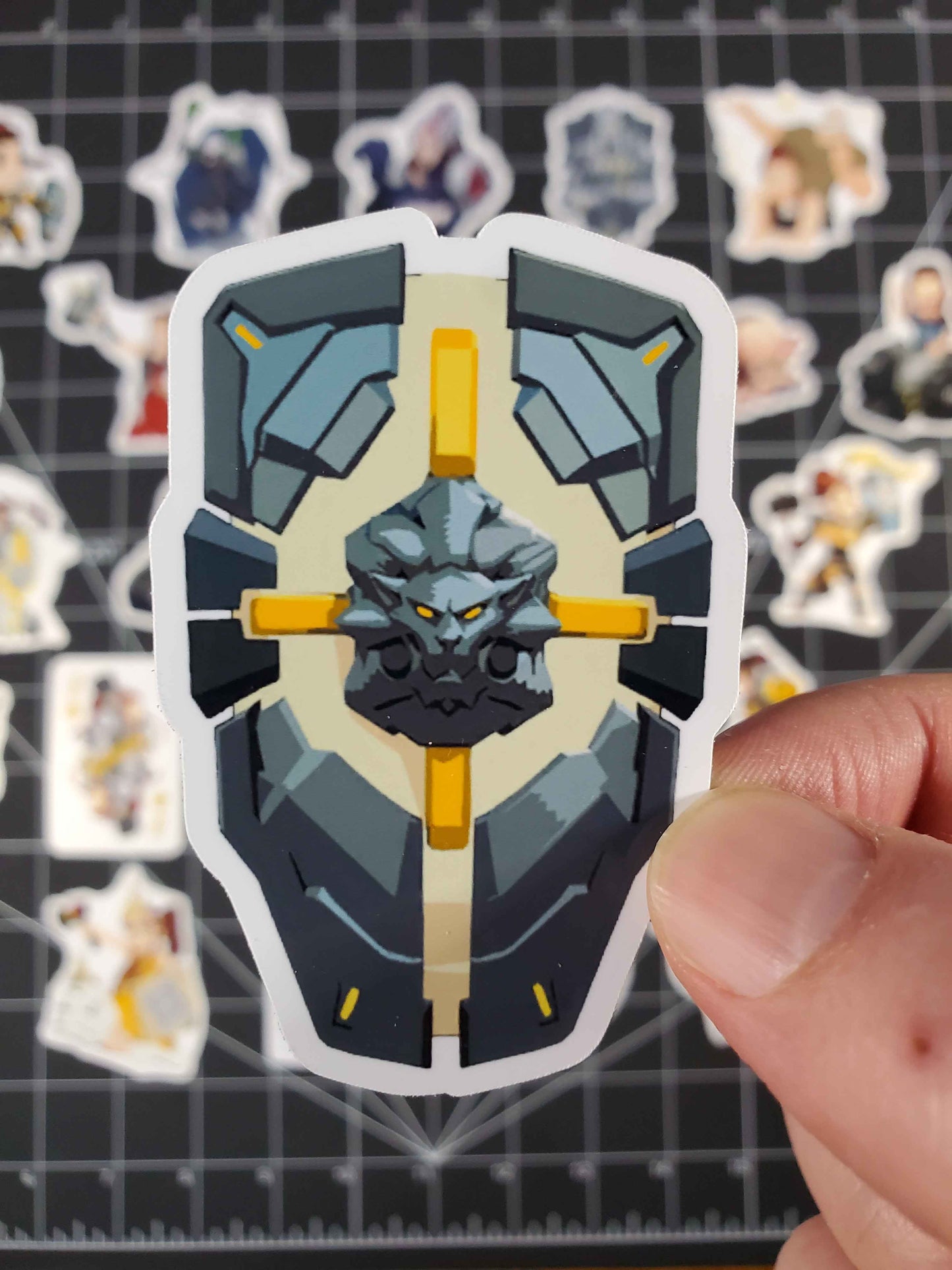 Overwatch 2 Brigitte Hero Spray's Sticker Set | 28 High Quality Glossy Vinyls