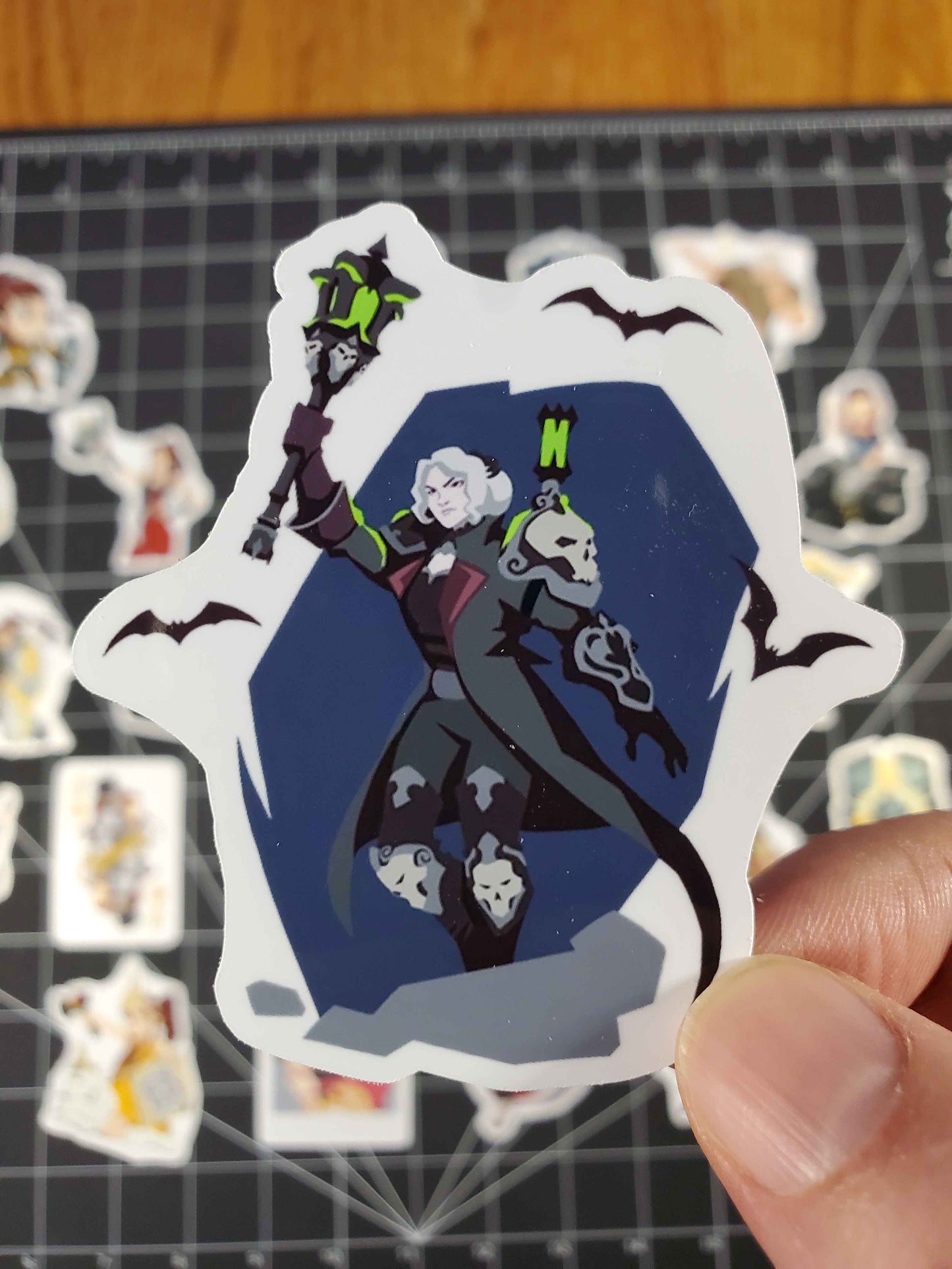 Overwatch 2 Brigitte Hero Spray's Sticker Set | 28 High Quality Glossy Vinyls