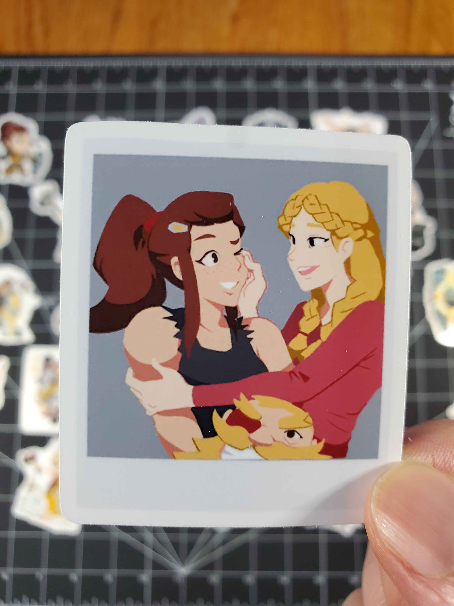 Overwatch 2 Brigitte Hero Spray's Sticker Set | 28 High Quality Glossy Vinyls
