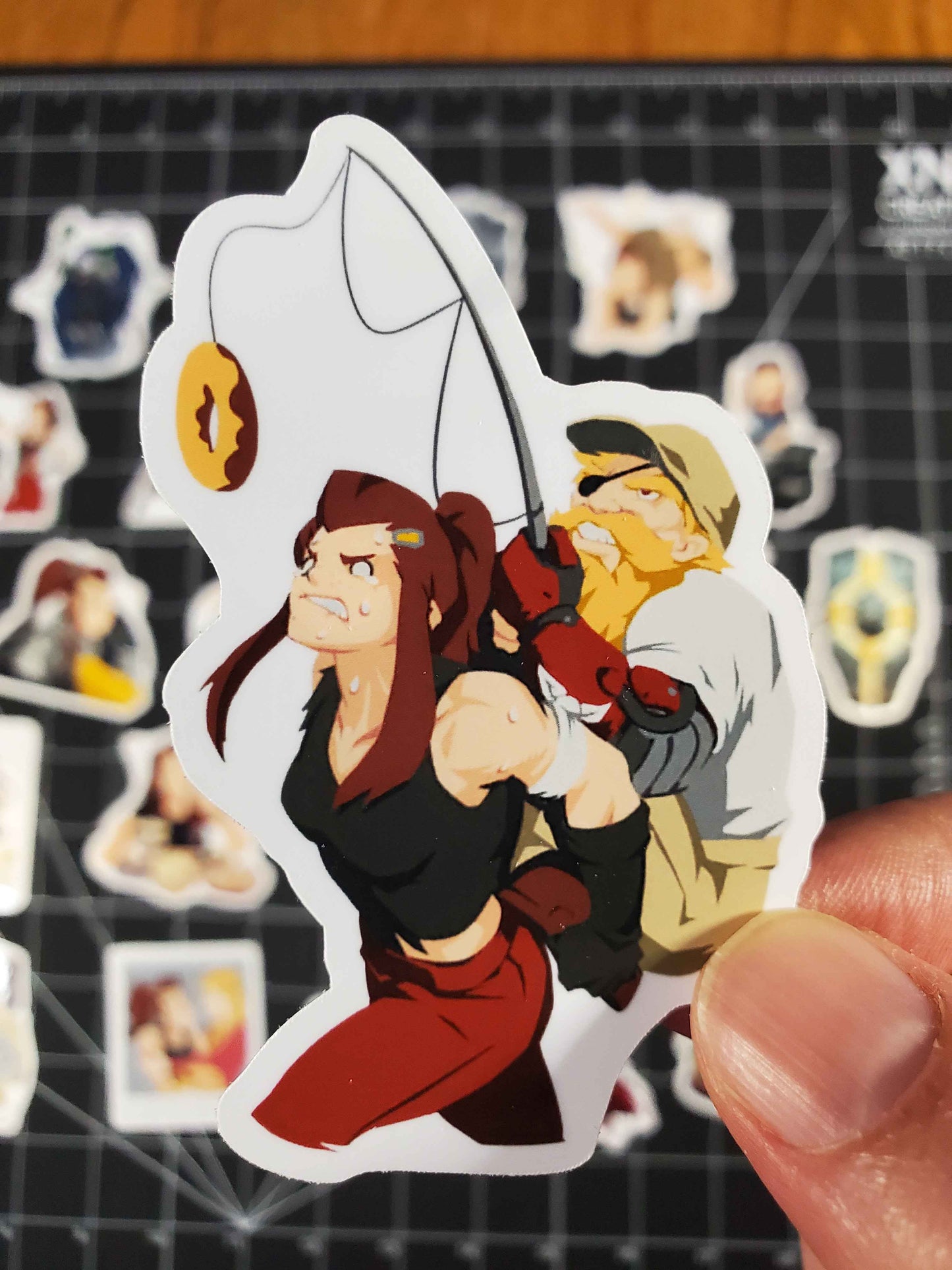 Overwatch 2 Brigitte Hero Spray's Sticker Set | 28 High Quality Glossy Vinyls