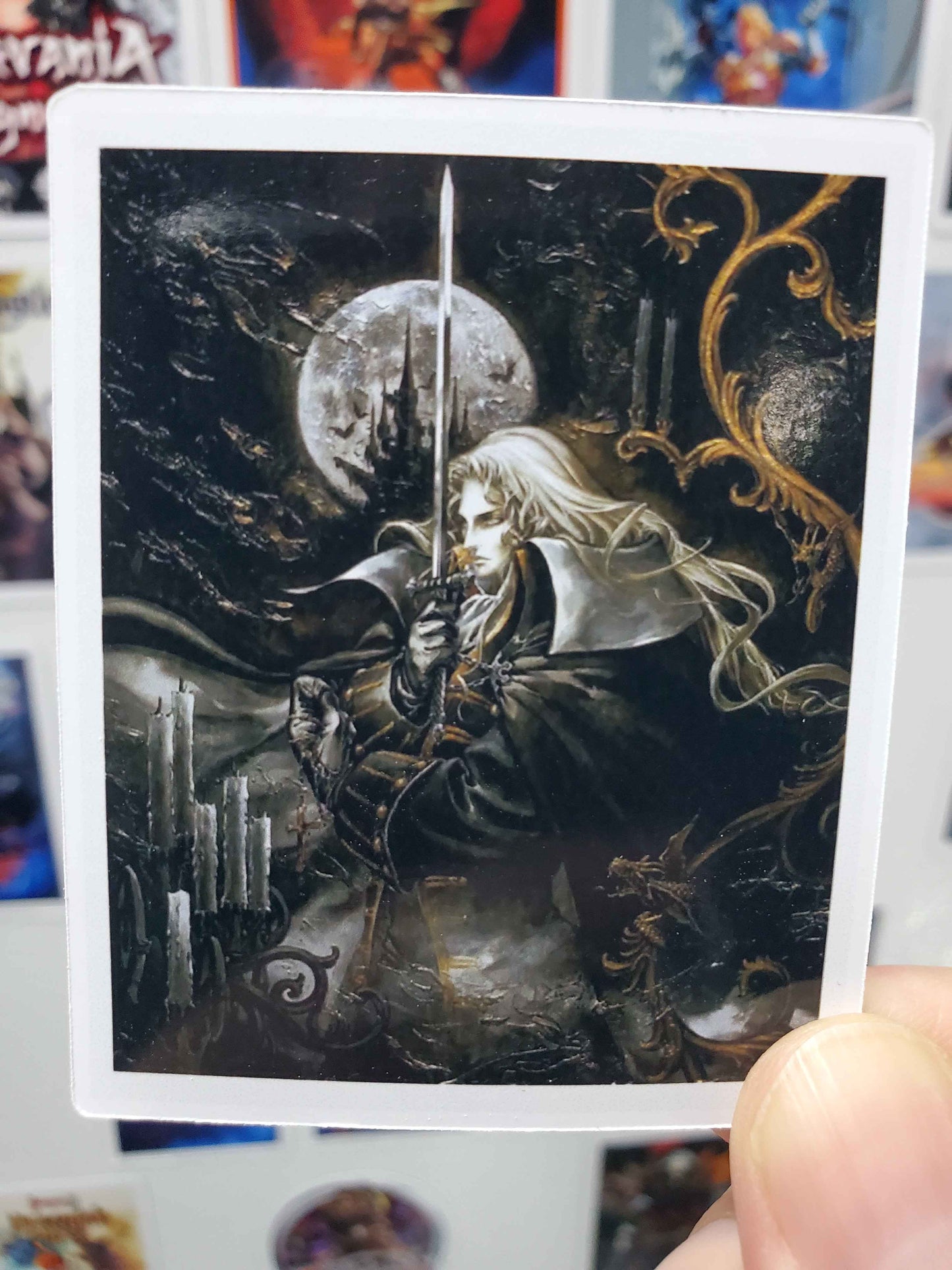 Castlevania Video Game Cover Magnet Set - 34 Glossy Video Game Magnets