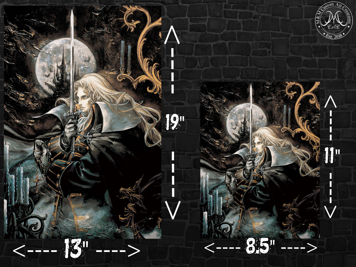 Castlevania Poster Prints | 9 Different Posters to Choose | Vampire Hunter Video Game Prints