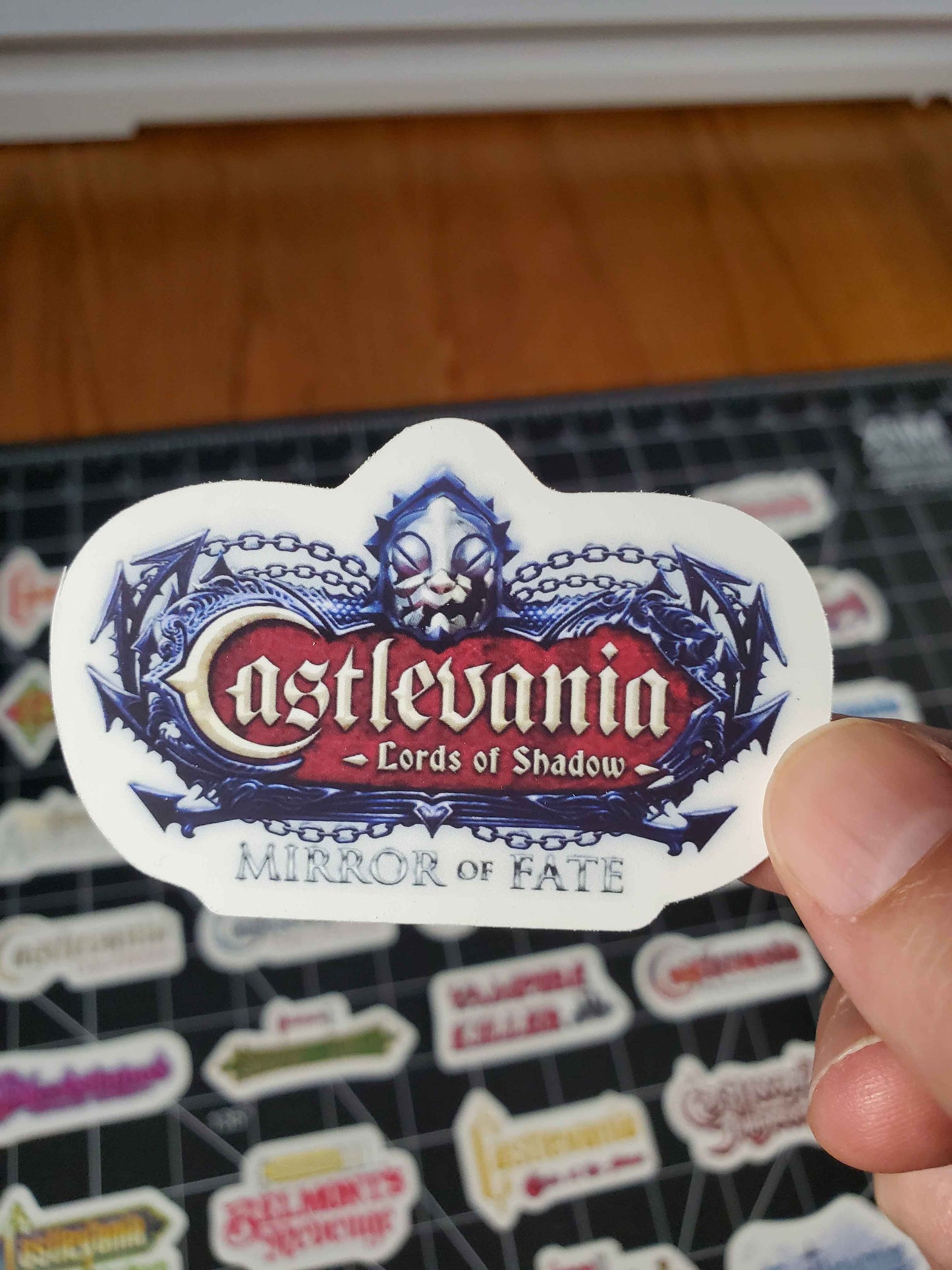 Castlevania Video Game Logo Sticker Set - 34 Glossy Vinyl Stickers - Complete Castlevania Collection