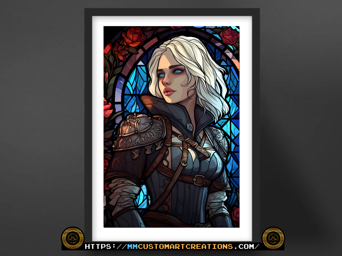 Ciri from the Witcher Poster Print | Princess Cirilla of Cintra| | 8.5x11 and 13x19