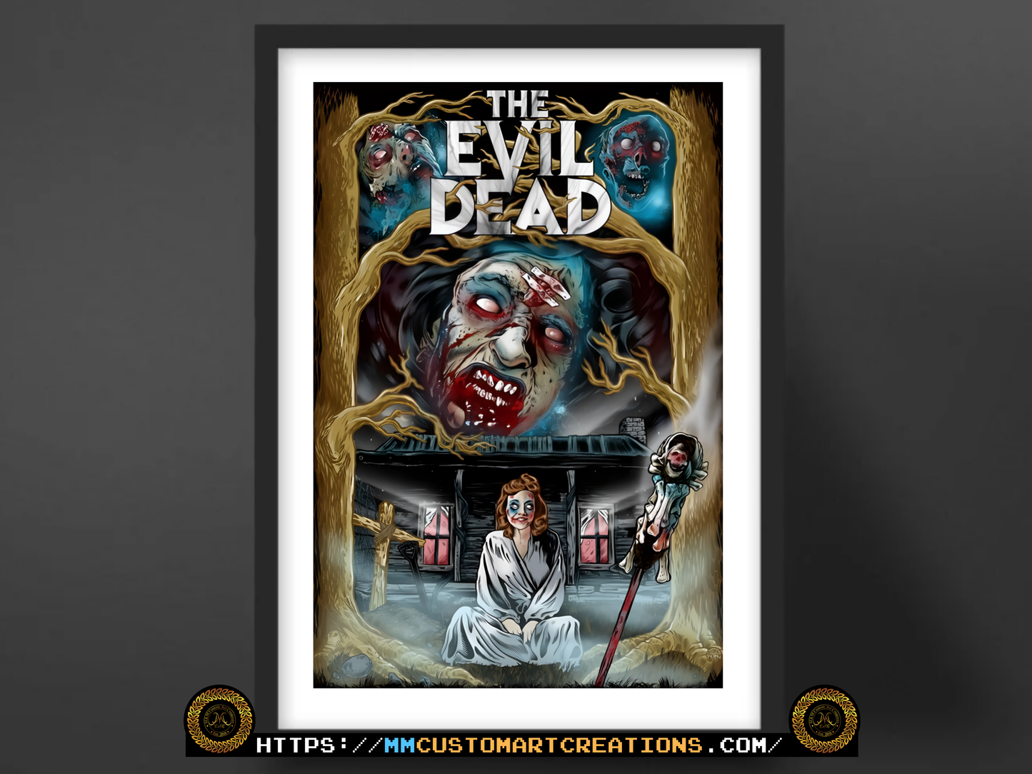 Evil Dead Poster Prints Set | Army of Darkness & Ash vs Evil Dead Art | 8.5x11 and 13x19 Available