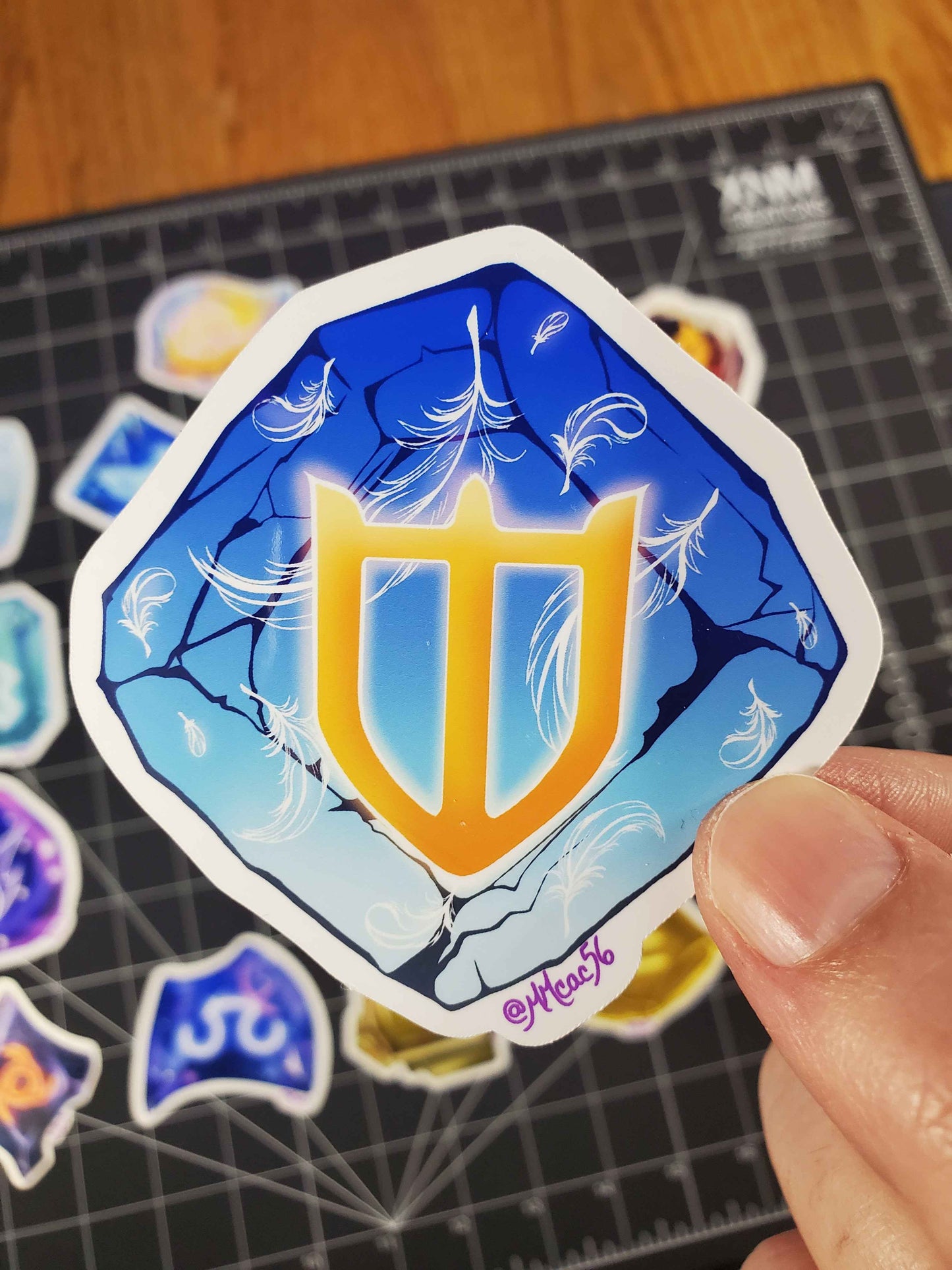 Final Fantasy 14 Soul Crystal Stickers | Complete Set of 22 Glossy Vinyl Decals