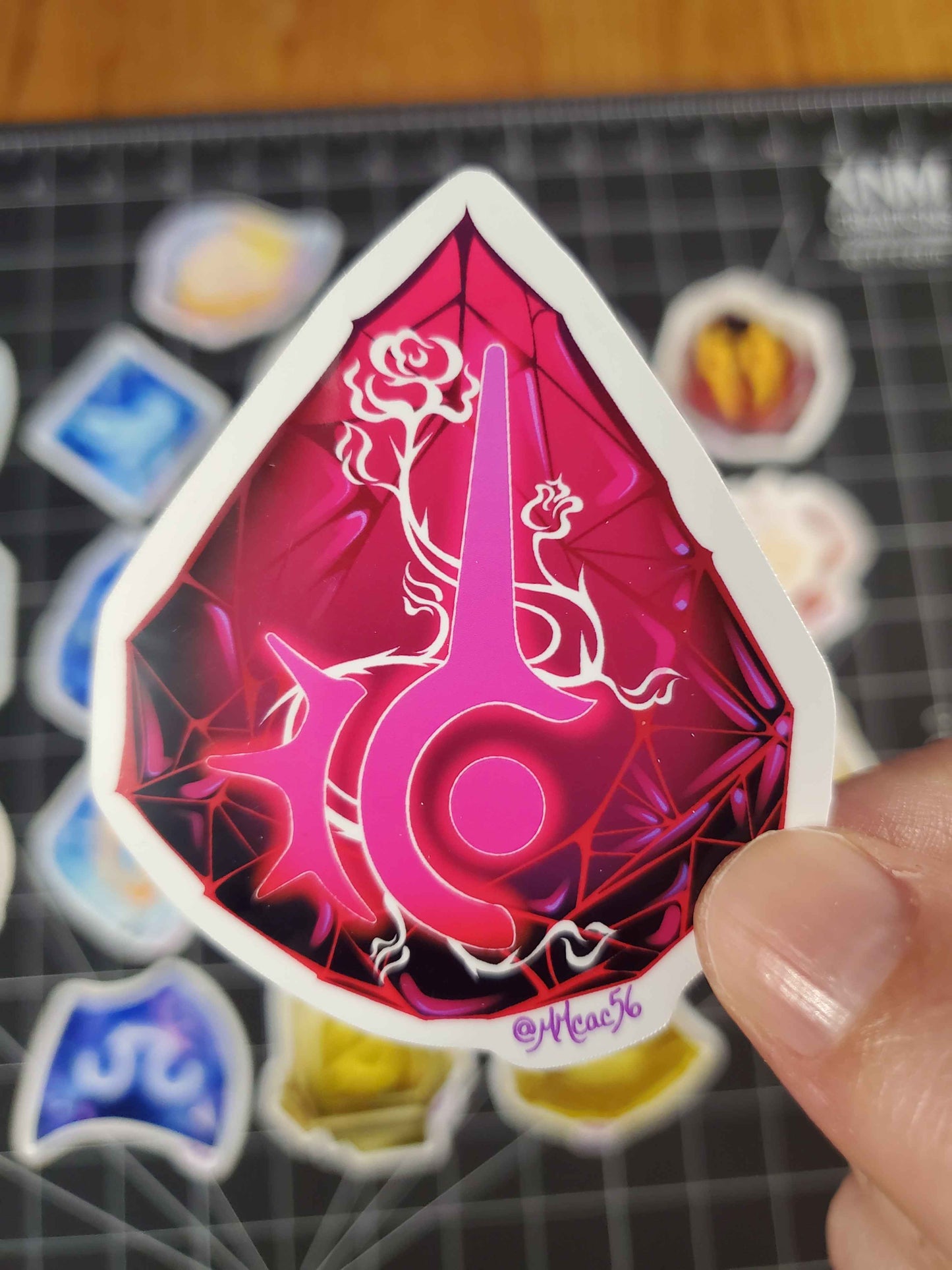 Final Fantasy 14 Soul Crystal Stickers | Complete Set of 22 Glossy Vinyl Decals