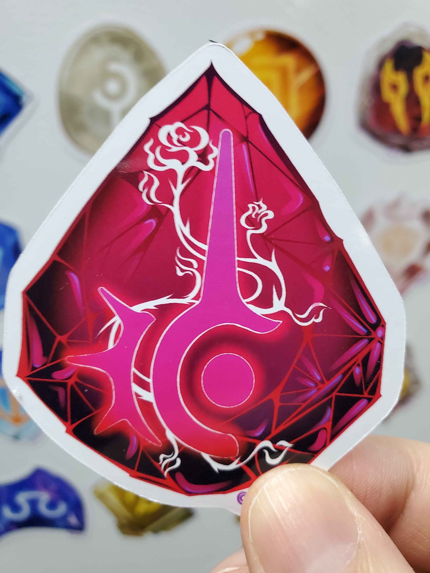 Final Fantasy 14 Soul Crystal Magnets | Complete Set of 22 FF14 Job Icons FFXIV