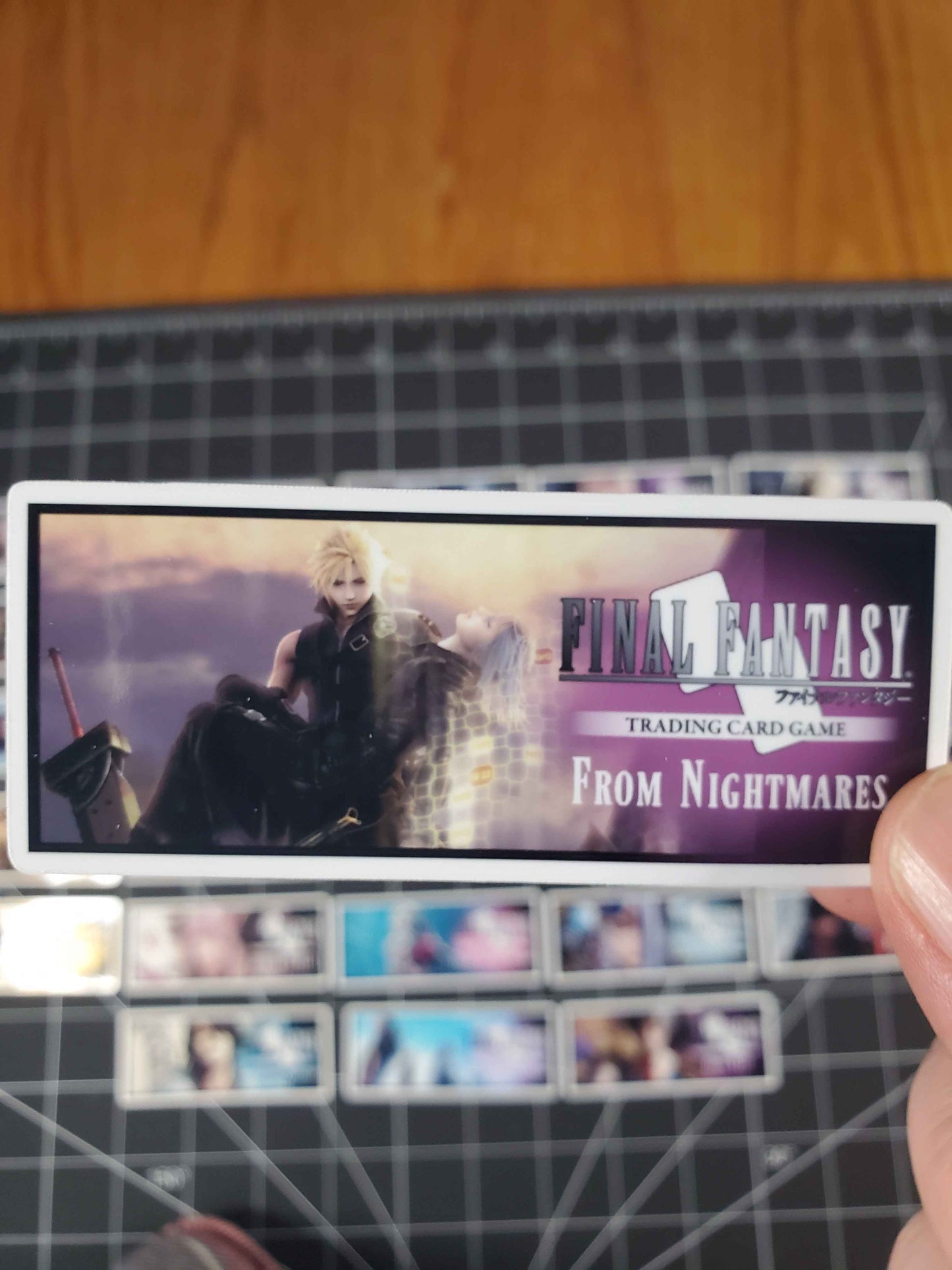 Final Fantasy TCG Opus 1-26 Set Logo Stickers | Glossy Vinyl Decals | Complete