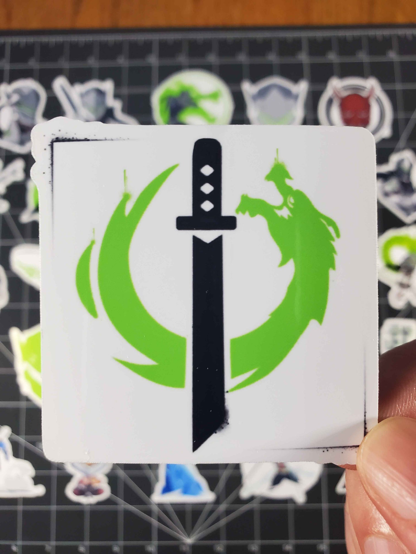 Overwatch 2 Genji Hero Spray's Sticker Set | 28 High Quality Glossy Vinyls