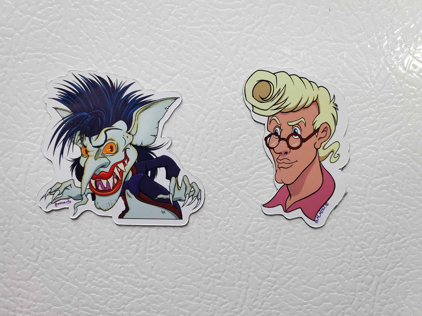 The Real Ghostbusters Magnets Set of 14 - Classic 80s Cartoon Heroes & Villains