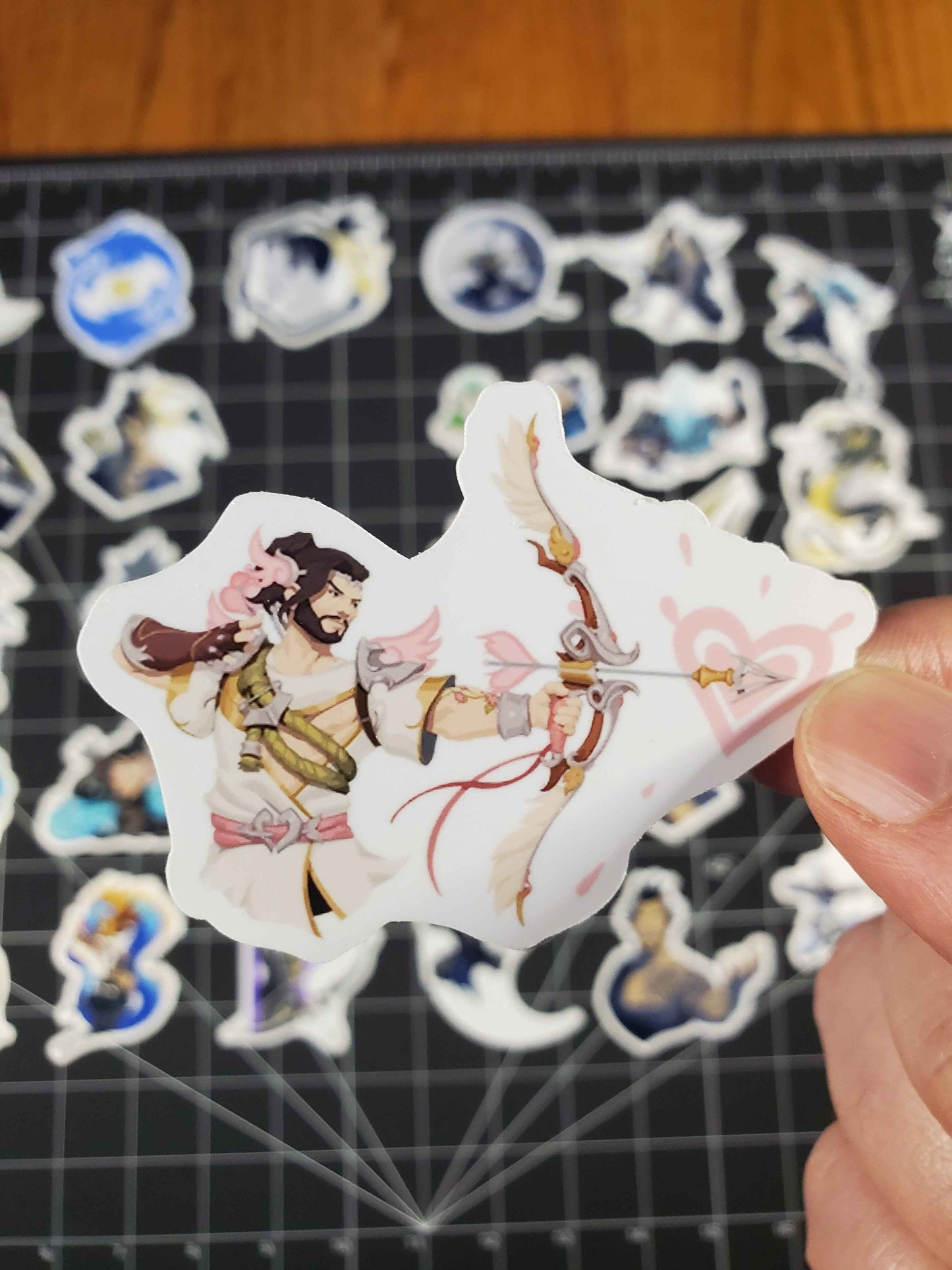 Hanzo Overwatch 2 Hero Spray's Sticker Set | 29 High Quality Glossy Vinyls