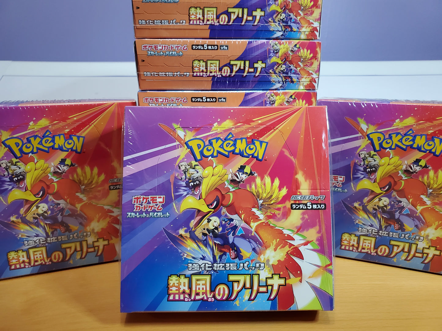 Heat Wave Arena Booster Box – Factory Sealed Japanese Pokémon TCG – Authentic & Brand New!