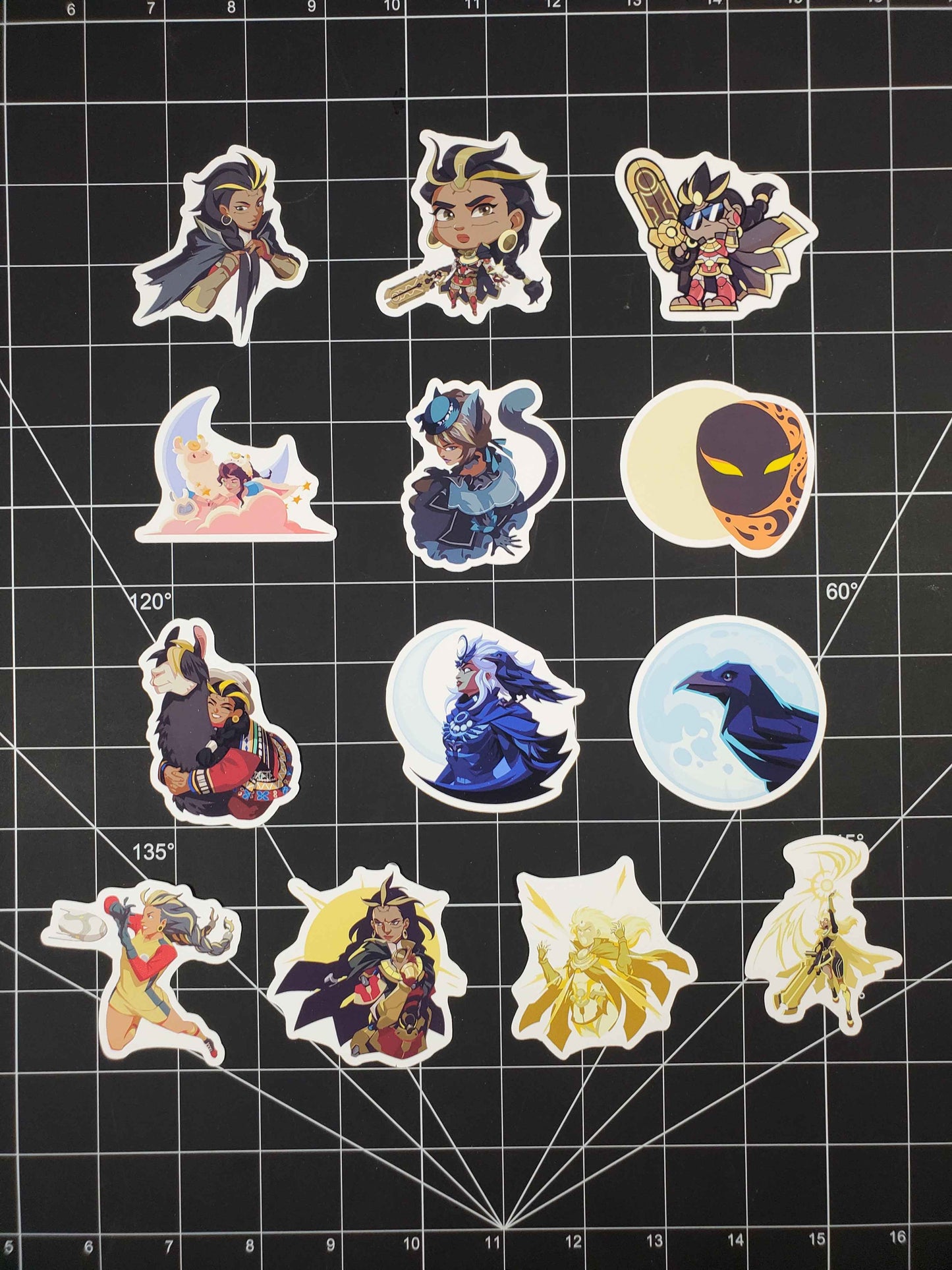 Overwatch 2 Illari Hero Spray's Sticker Set | 13 High Quality Glossy Vinyls