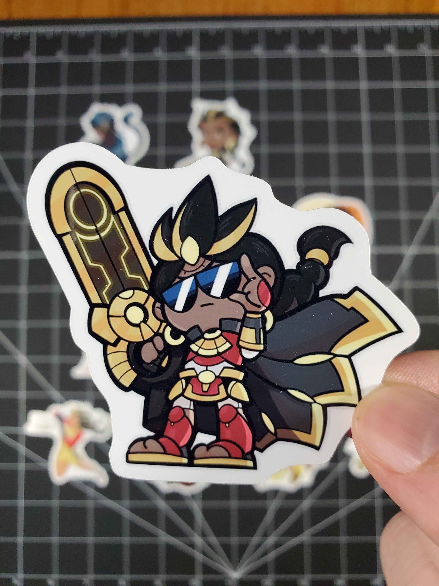 Overwatch 2 Illari Hero Spray's Sticker Set | 13 High Quality Glossy Vinyls