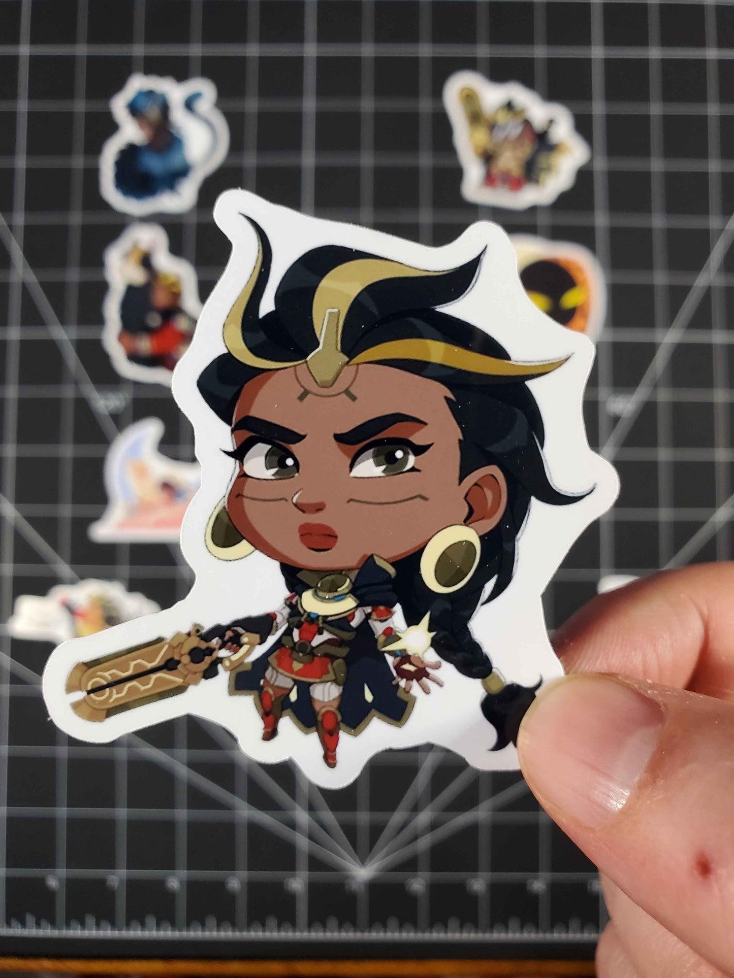 Overwatch 2 Illari Hero Spray's Sticker Set | 13 High Quality Glossy Vinyls