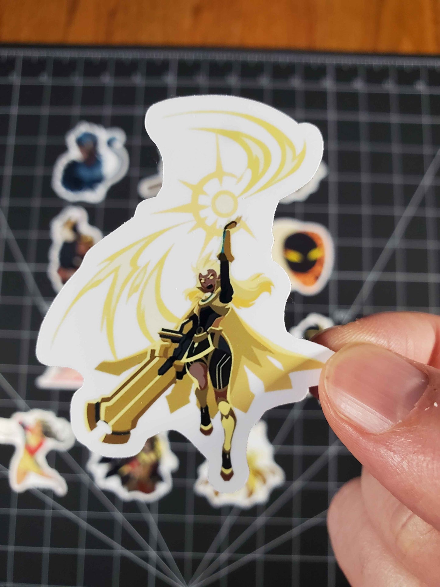 Overwatch 2 Illari Hero Spray's Sticker Set | 13 High Quality Glossy Vinyls