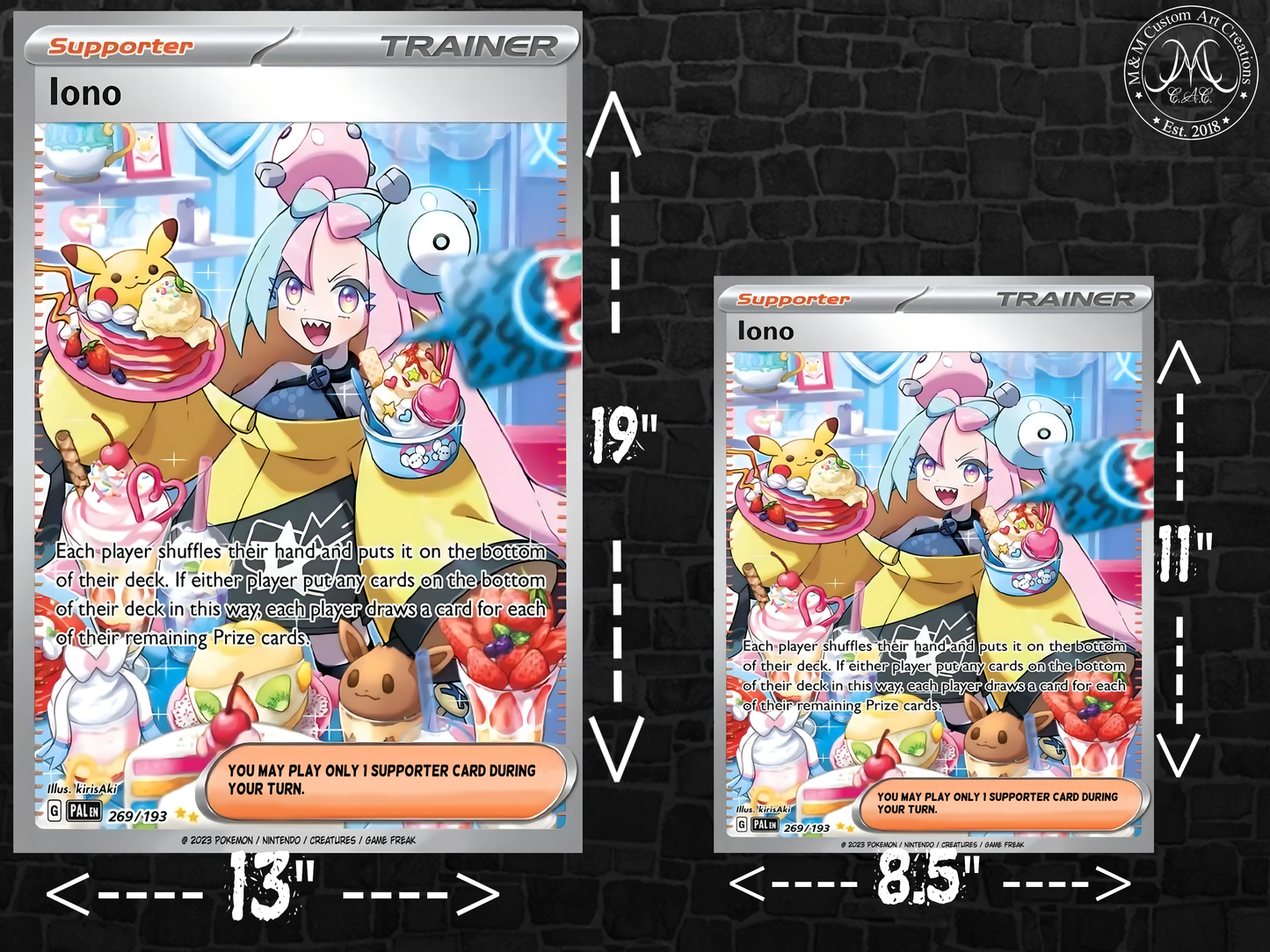 Iono #269 Alt Art Trainer Paldea Evolved (PAL) Poster Print - Available in Two Sizes