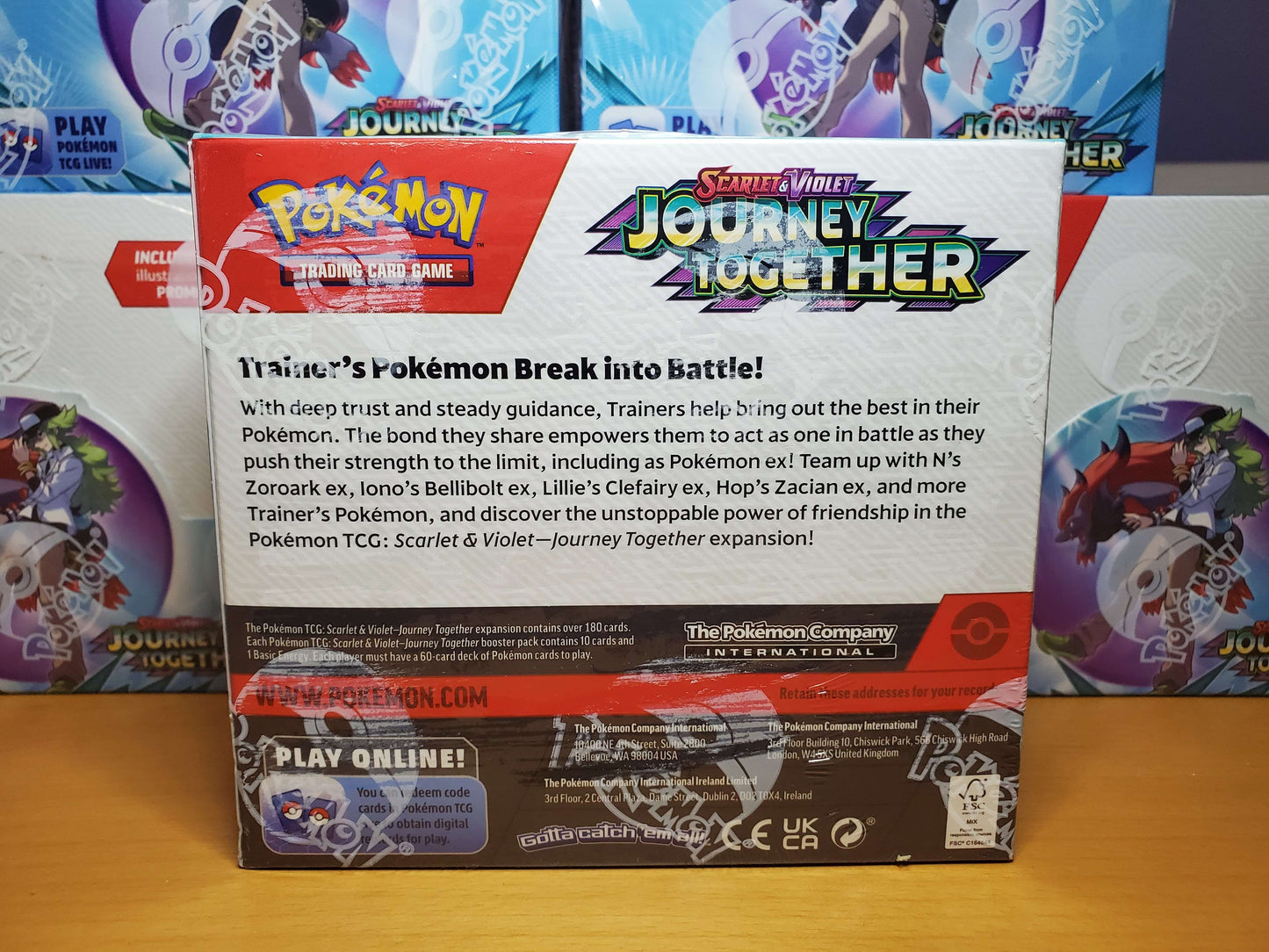 Journey Together Booster Boxes – Pokémon TCG | Factory Sealed Booster Packs, Cards & Promo