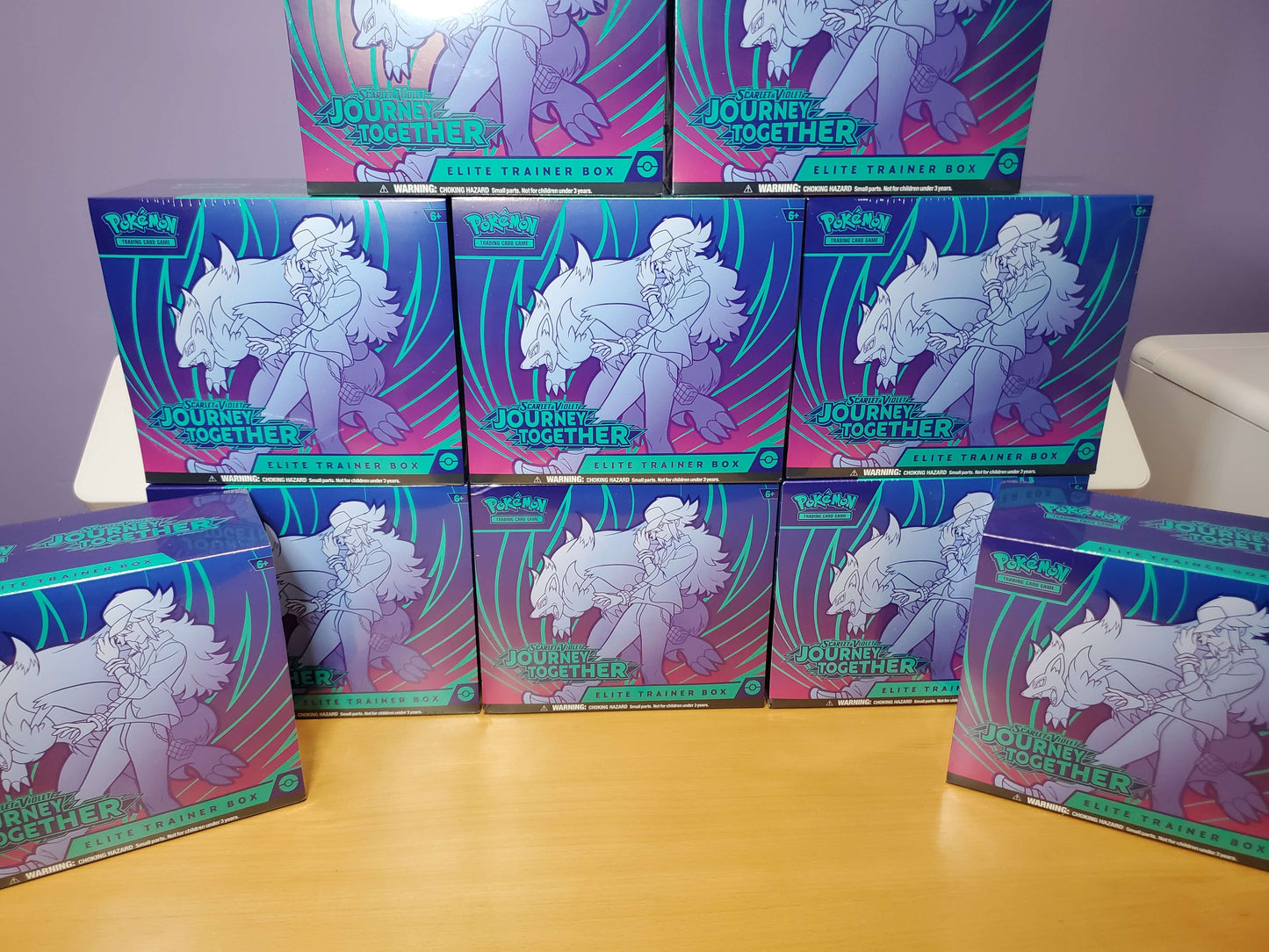 Journey Together Elite Trainer Box (ETB) – Pokémon TCG | Factory Sealed Booster Packs, Cards & Accessories