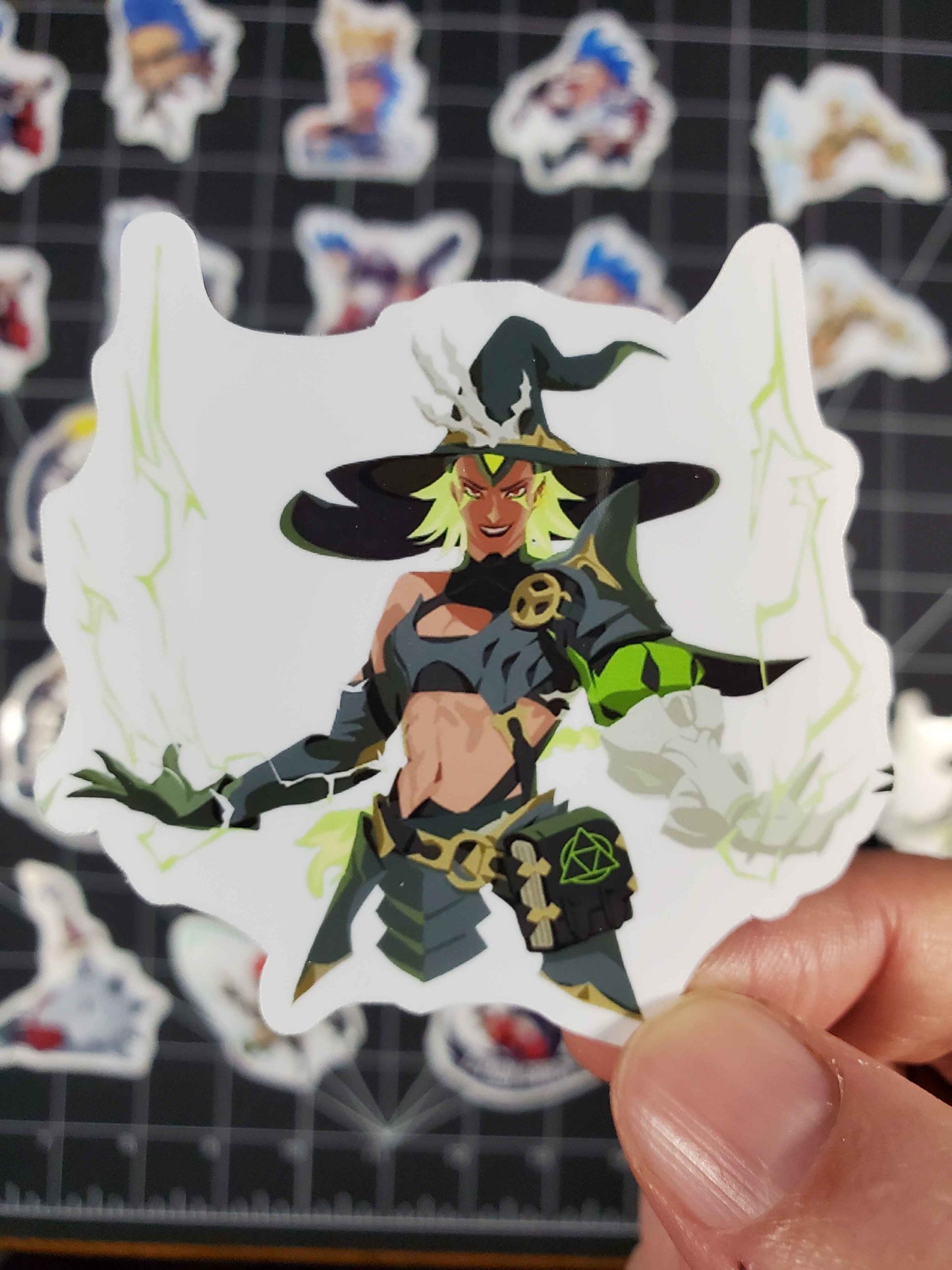 Overwatch 2 Junker Queen Hero Spray's Sticker Set | 28 High Quality Glossy Vinyl