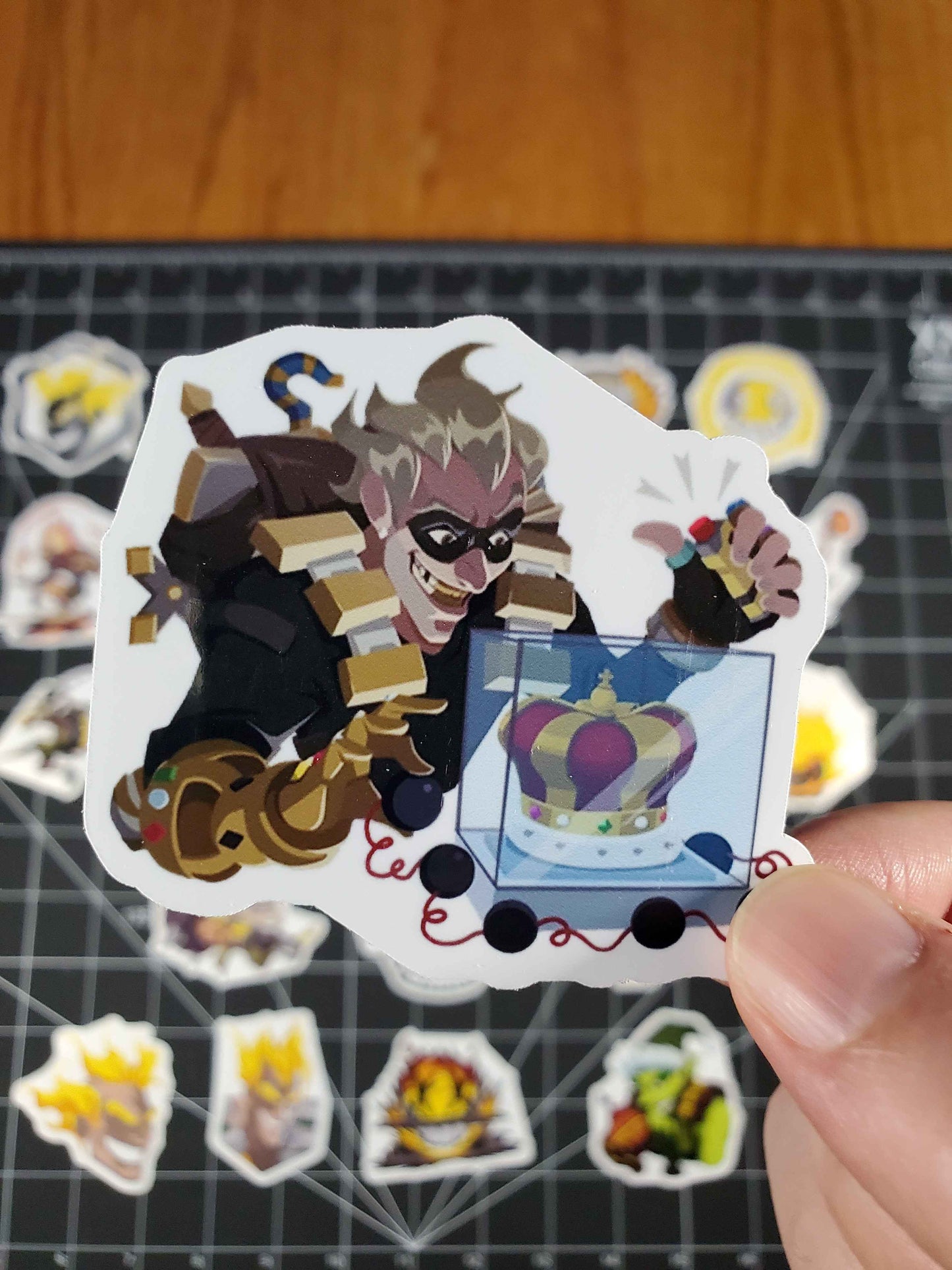 Overwatch 2 Junkrat Hero Spray's Sticker Set | 26 High Quality Glossy Vinyls