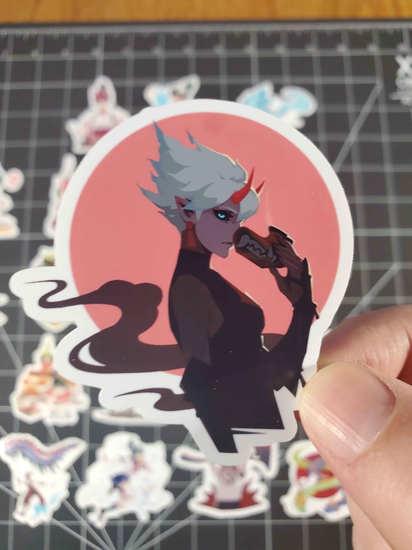 Overwatch 2 Kiriko Hero Spray's Sticker Set | 24 High Quality Glossy Vinyls