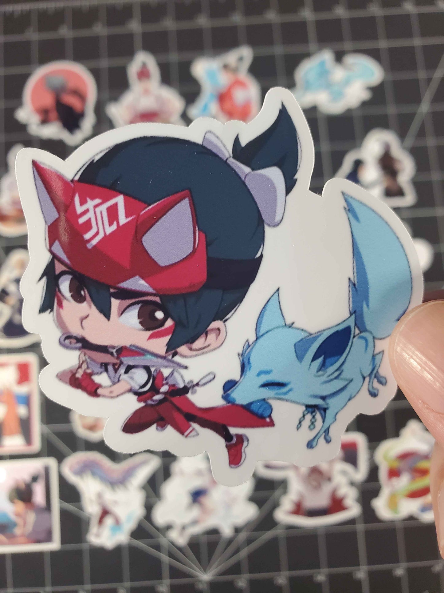 Overwatch 2 Kiriko Hero Spray's Sticker Set | 24 High Quality Glossy Vinyls