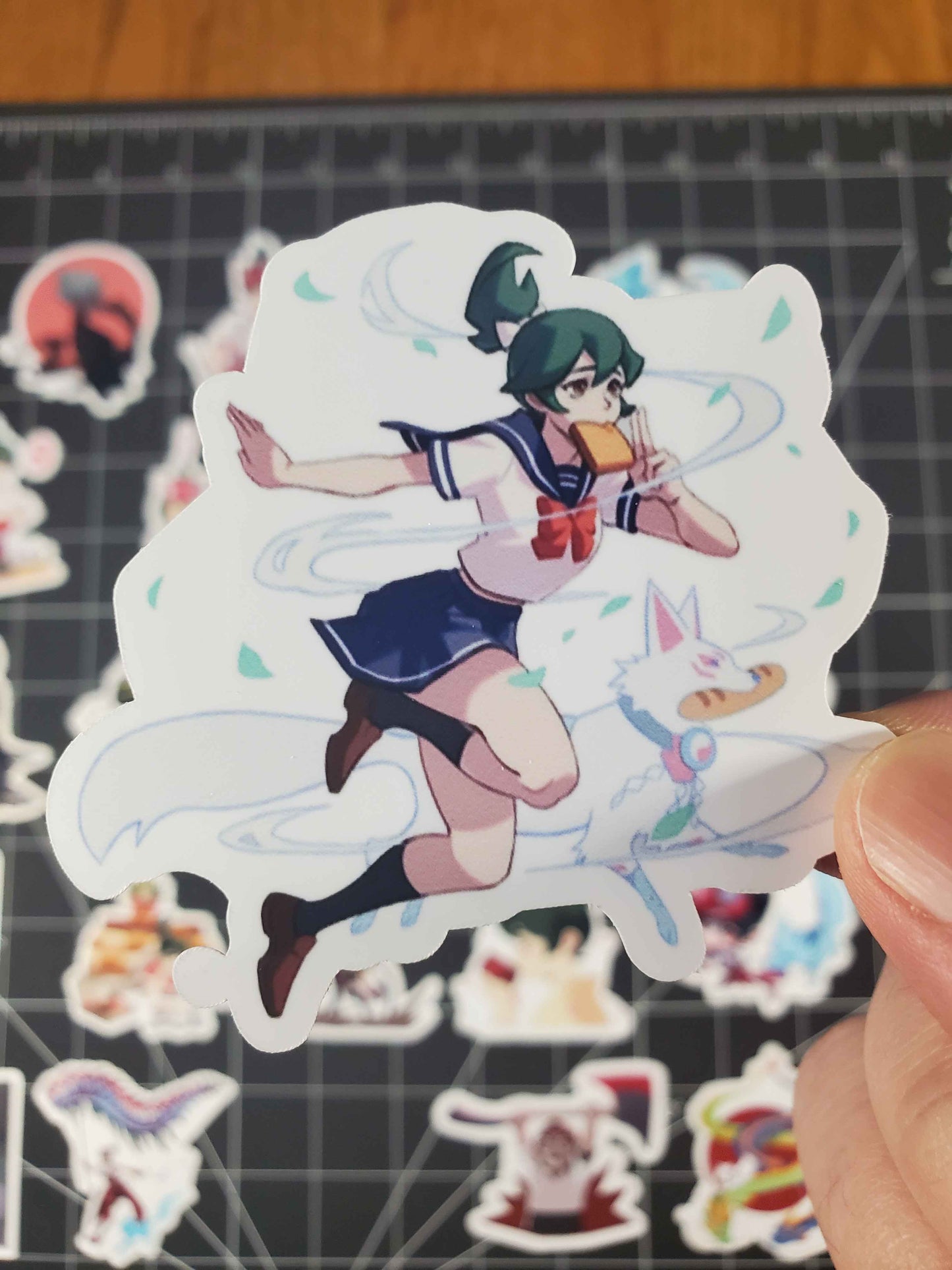 Overwatch 2 Kiriko Hero Spray's Sticker Set | 24 High Quality Glossy Vinyls