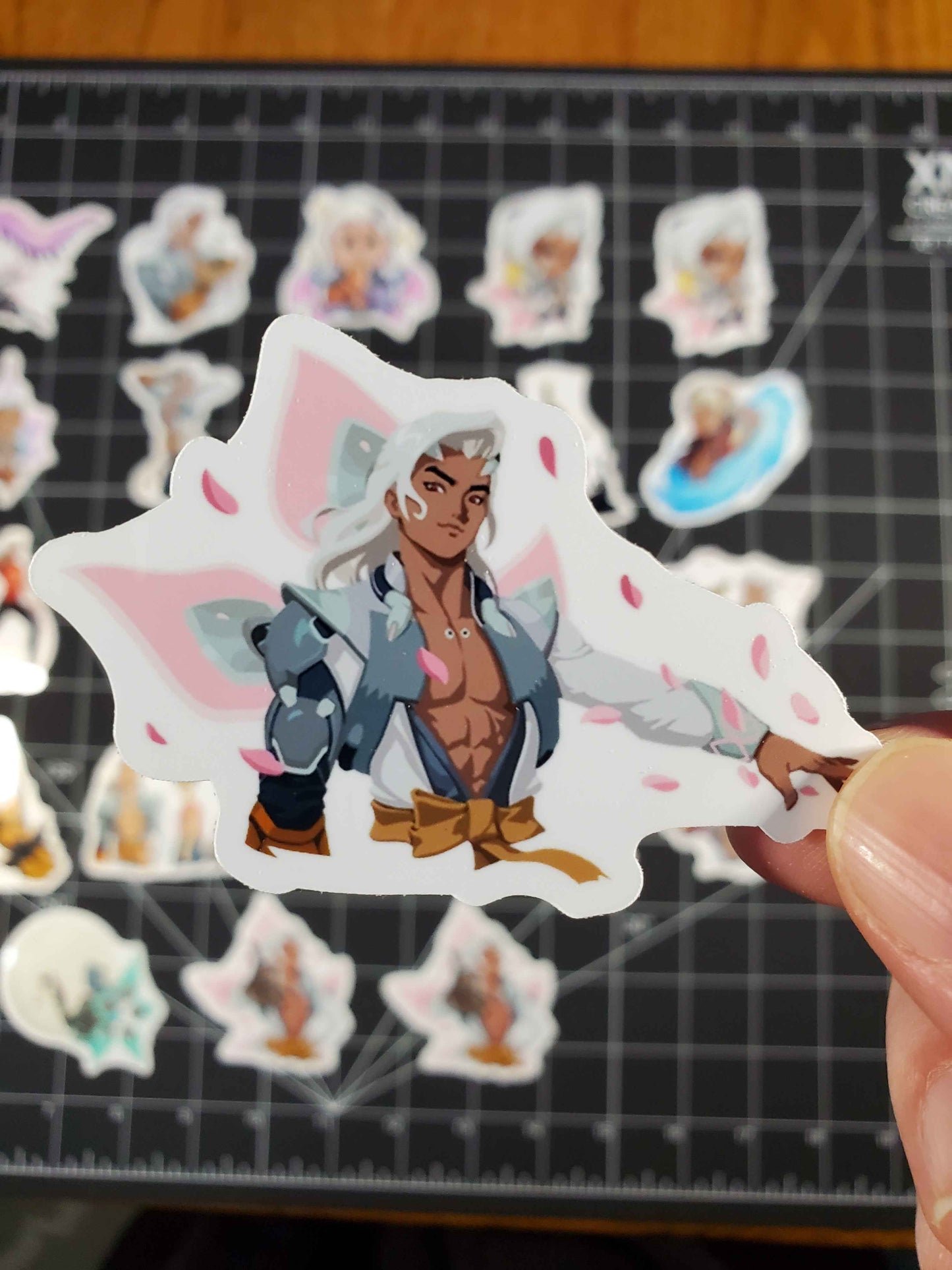 Overwatch 2 Lifeweaver Hero Spray's Sticker Set | 24 High Quality Glossy Vinyls