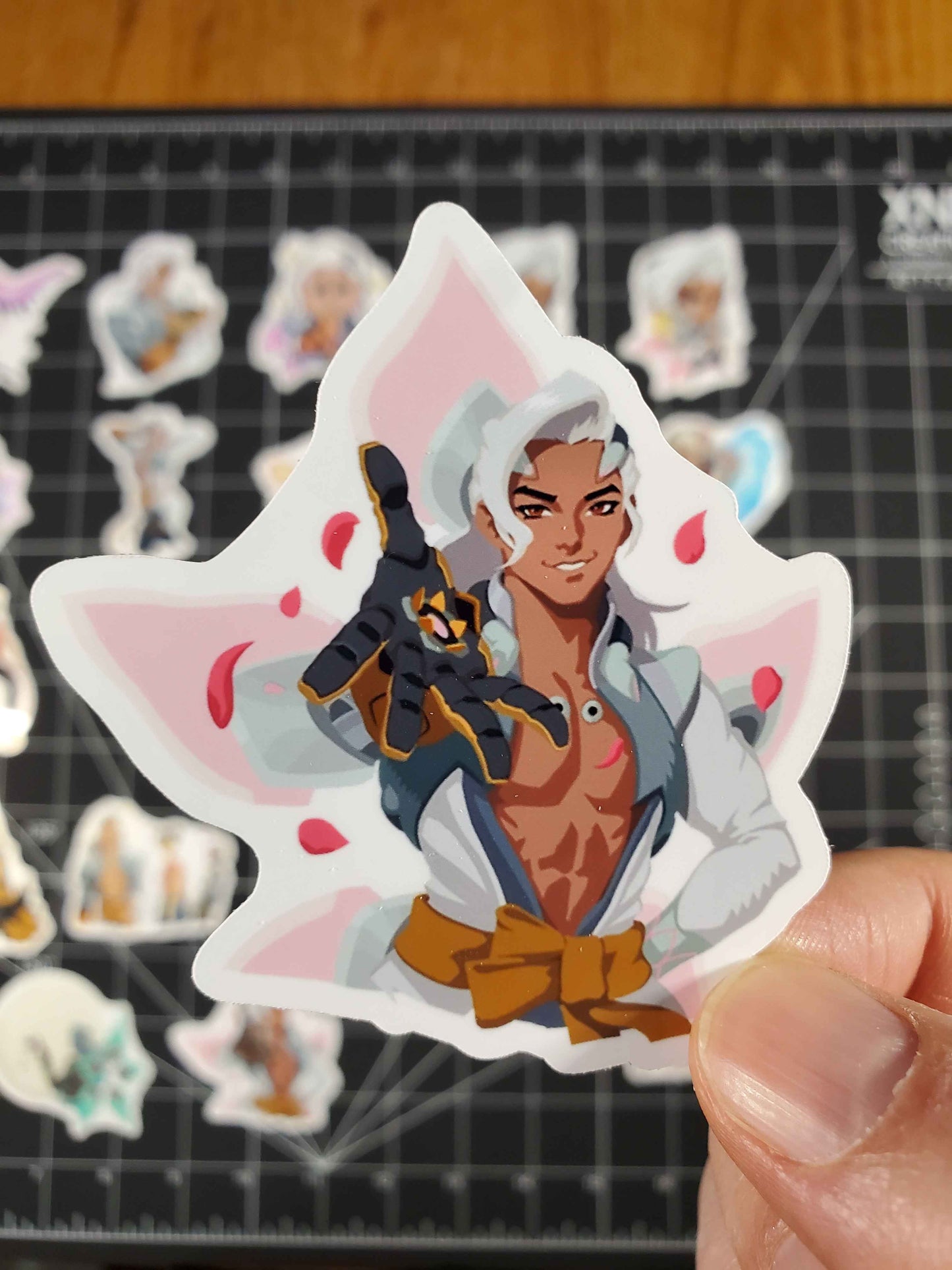 Overwatch 2 Lifeweaver Hero Spray's Sticker Set | 24 High Quality Glossy Vinyls