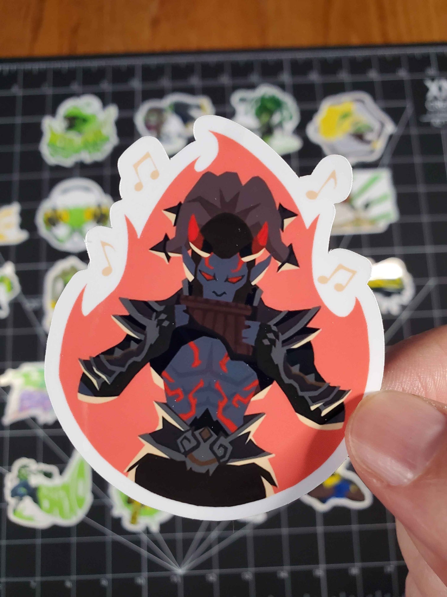 Overwatch 2 Lucio Hero Spray's Sticker Set | 27 High Quality Glossy Vinyls