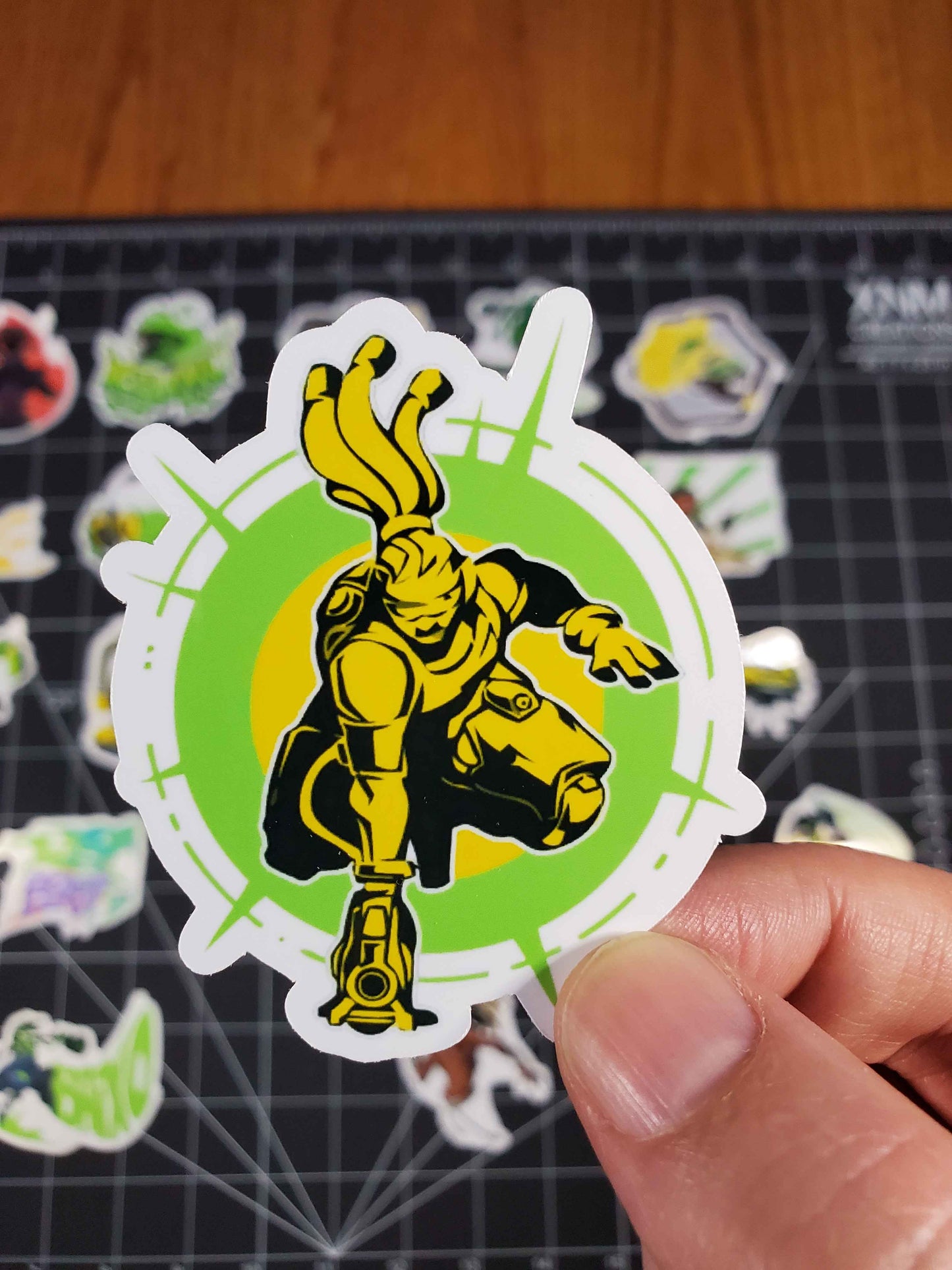 Overwatch 2 Lucio Hero Spray's Sticker Set | 27 High Quality Glossy Vinyls