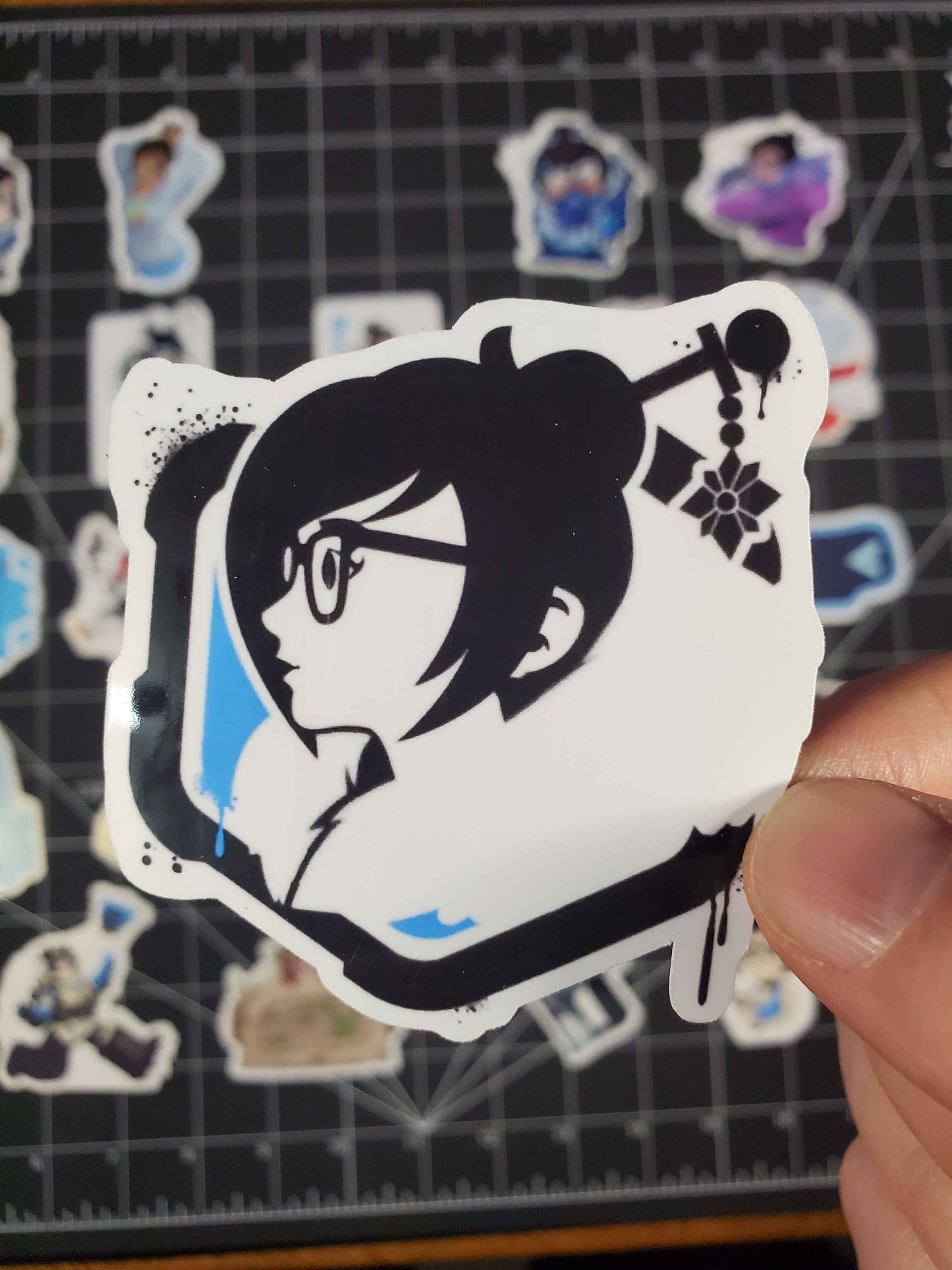 Overwatch 2 Mei Hero Spray's Sticker Set | 26 High Quality Glossy Vinyls