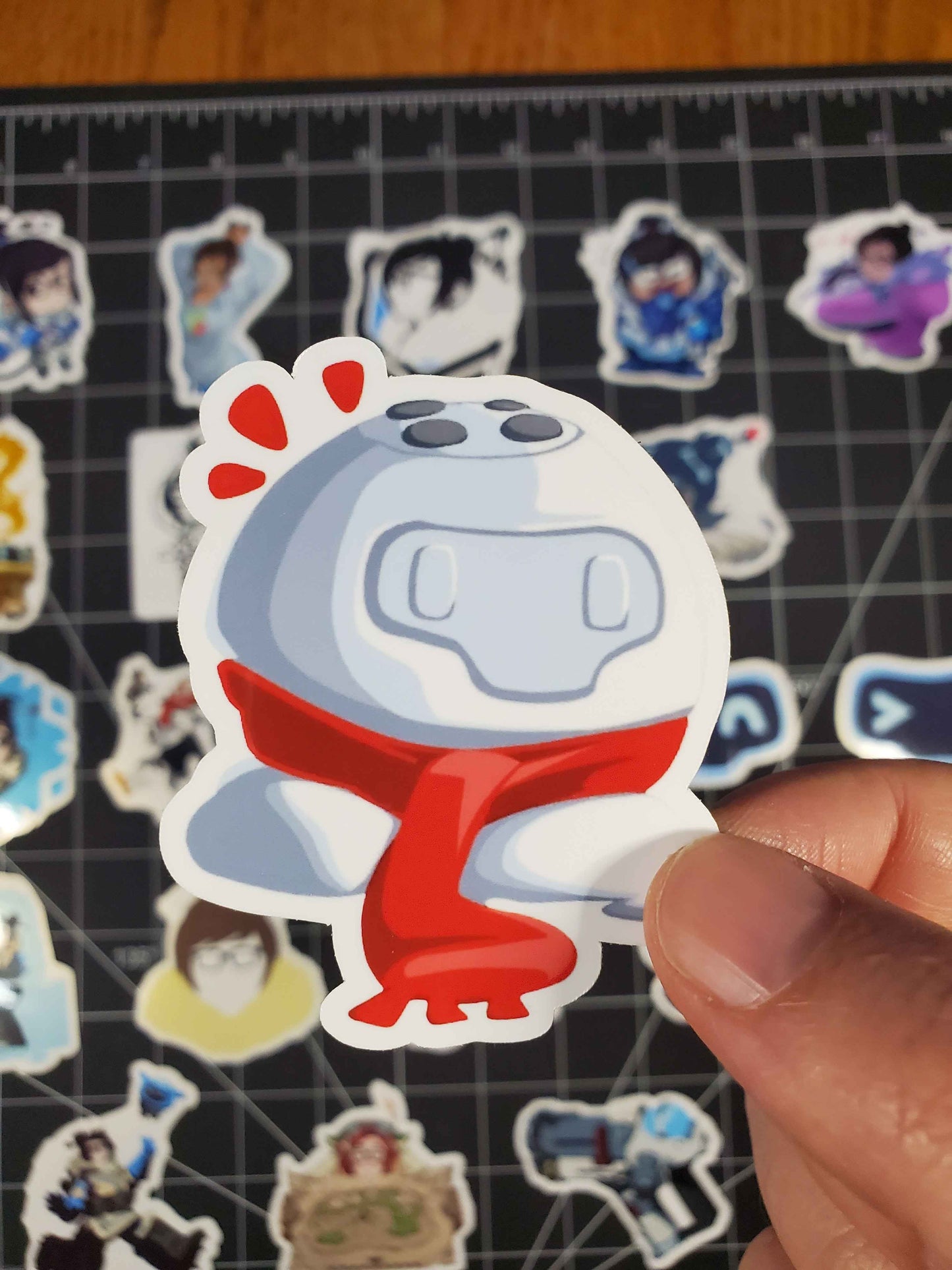 Overwatch 2 Mei Hero Spray's Sticker Set | 26 High Quality Glossy Vinyls