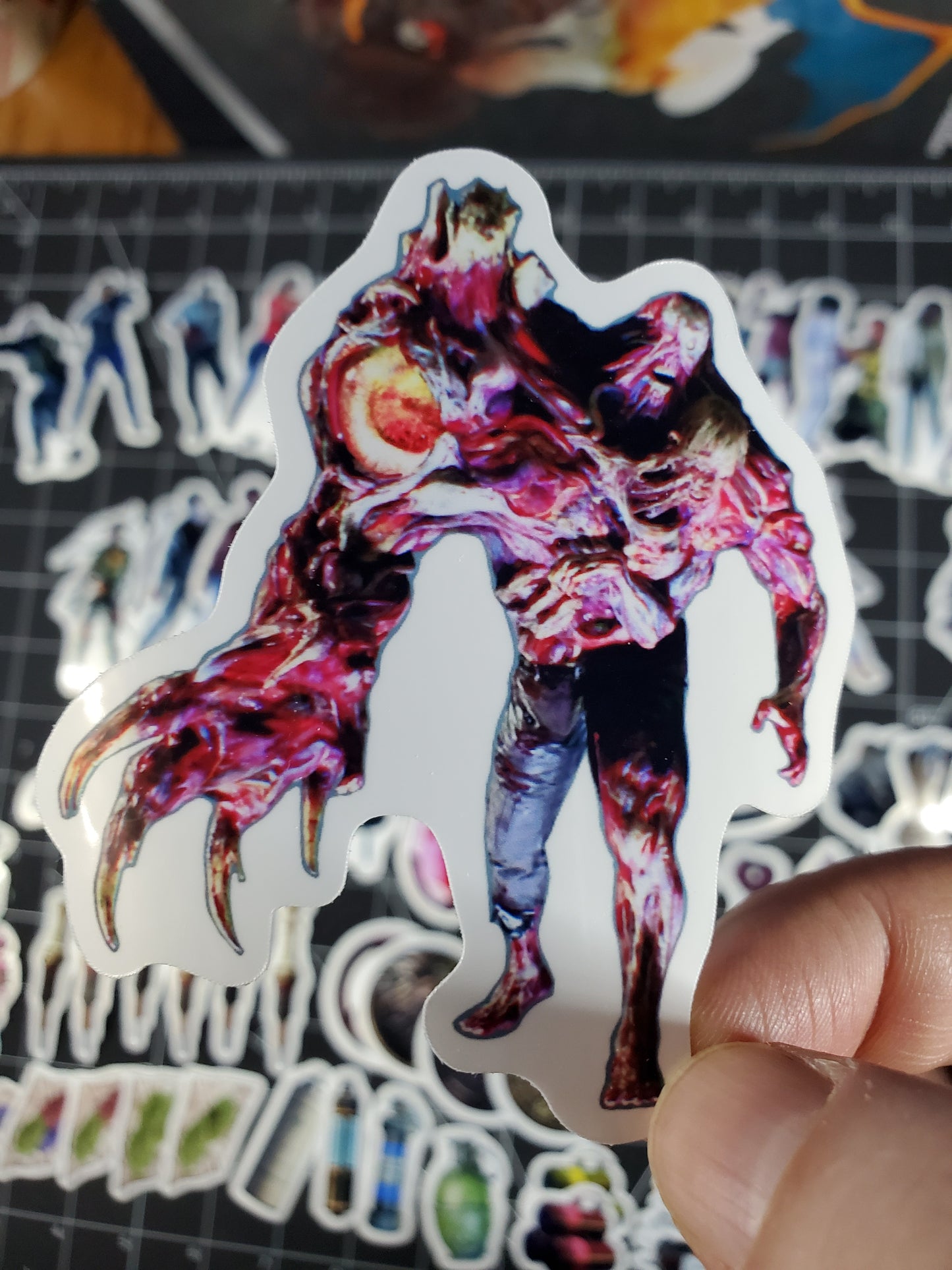 Resident Evil 2 Remake Sticker Pack | 106 High Quality Glossy Vinyl Decals