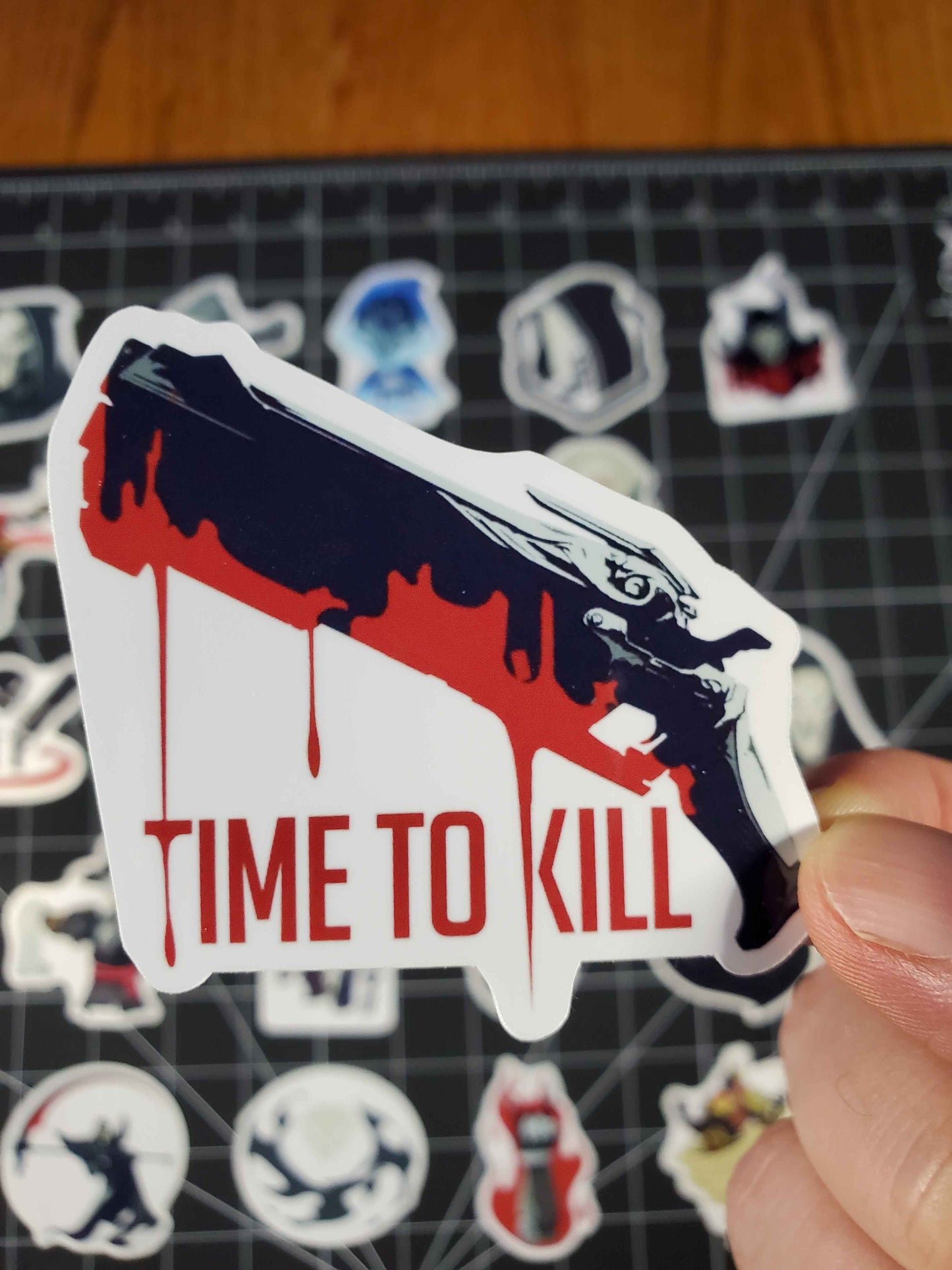 Overwatch 2 Reaper Hero Spray's Sticker Set | 27 High Quality Glossy Vinyls