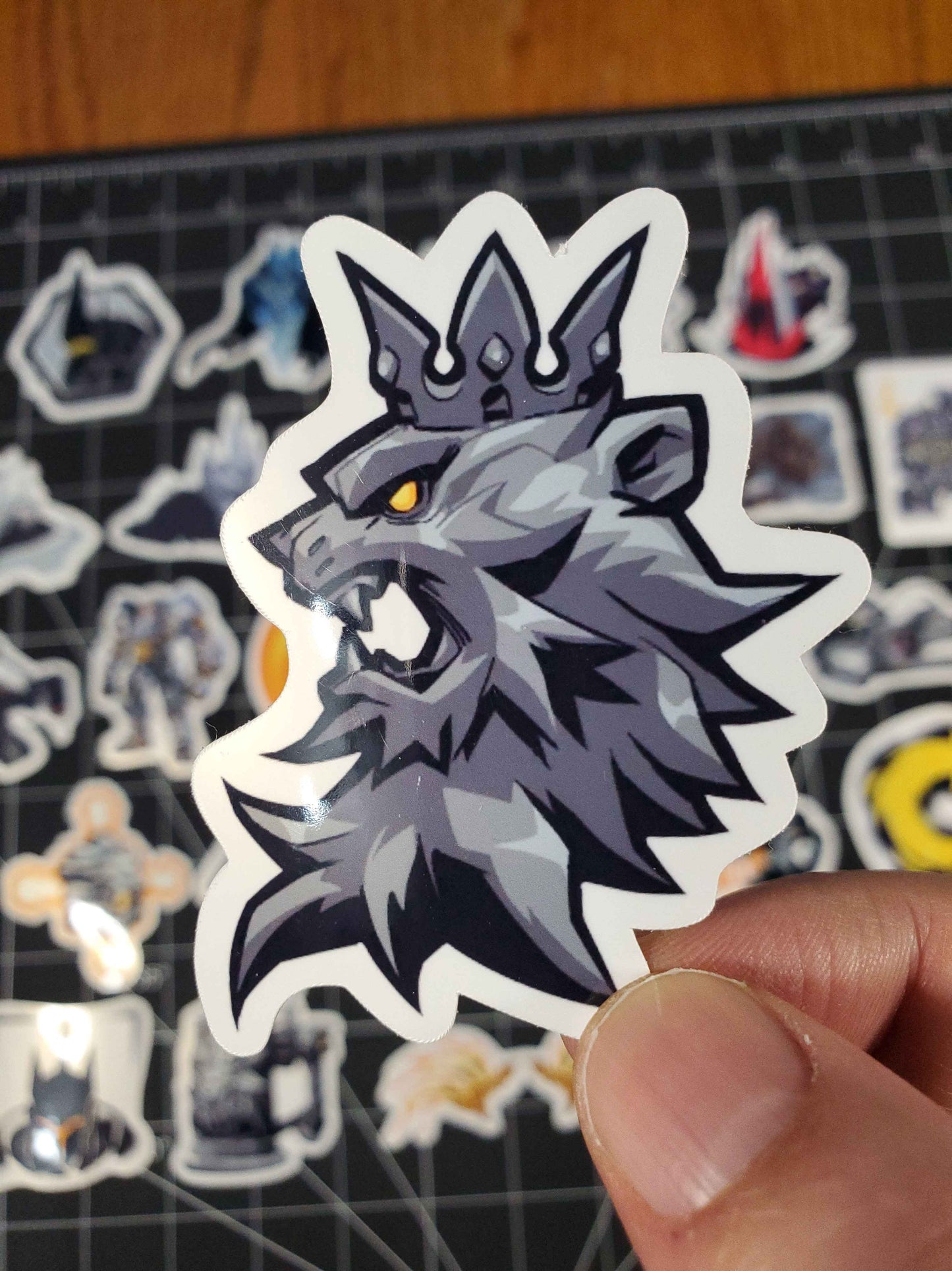 Overwatch 2 Reinhardt Hero Spray's Sticker Set | 28 High Quality Glossy Vinyls