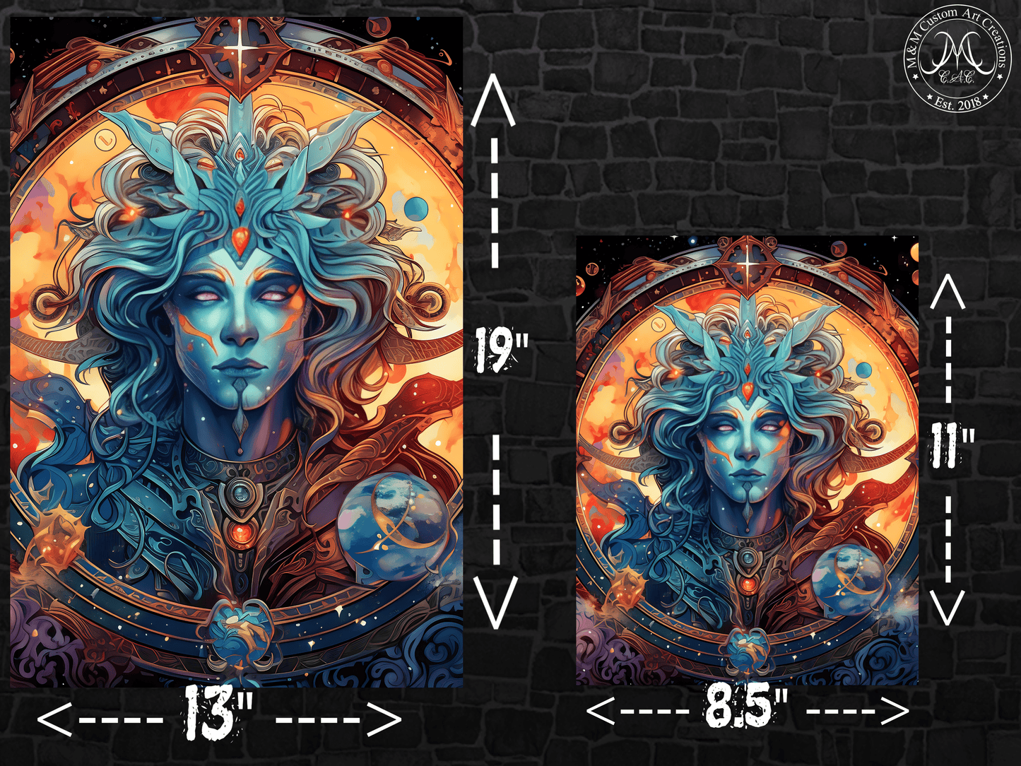 Sagittarius Astrology Poster Prints | Zodiac Wall Art | Astrological Sign Decor | Great Gift Idea