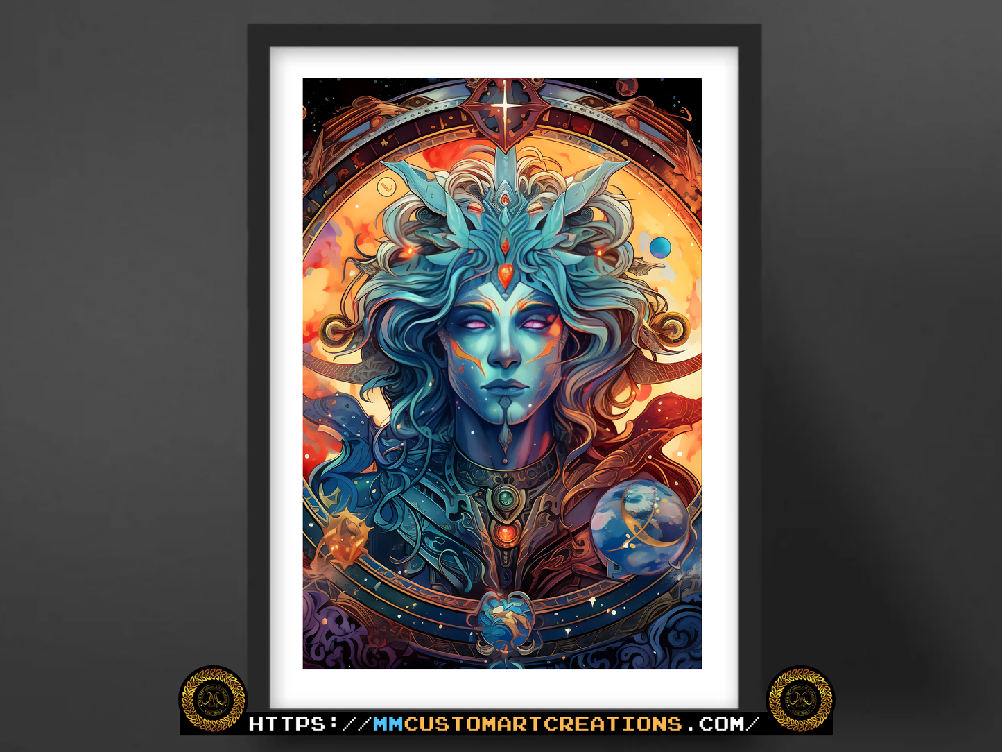 Sagittarius Astrology Poster Prints | Zodiac Wall Art | Astrological Sign Decor | Great Gift Idea