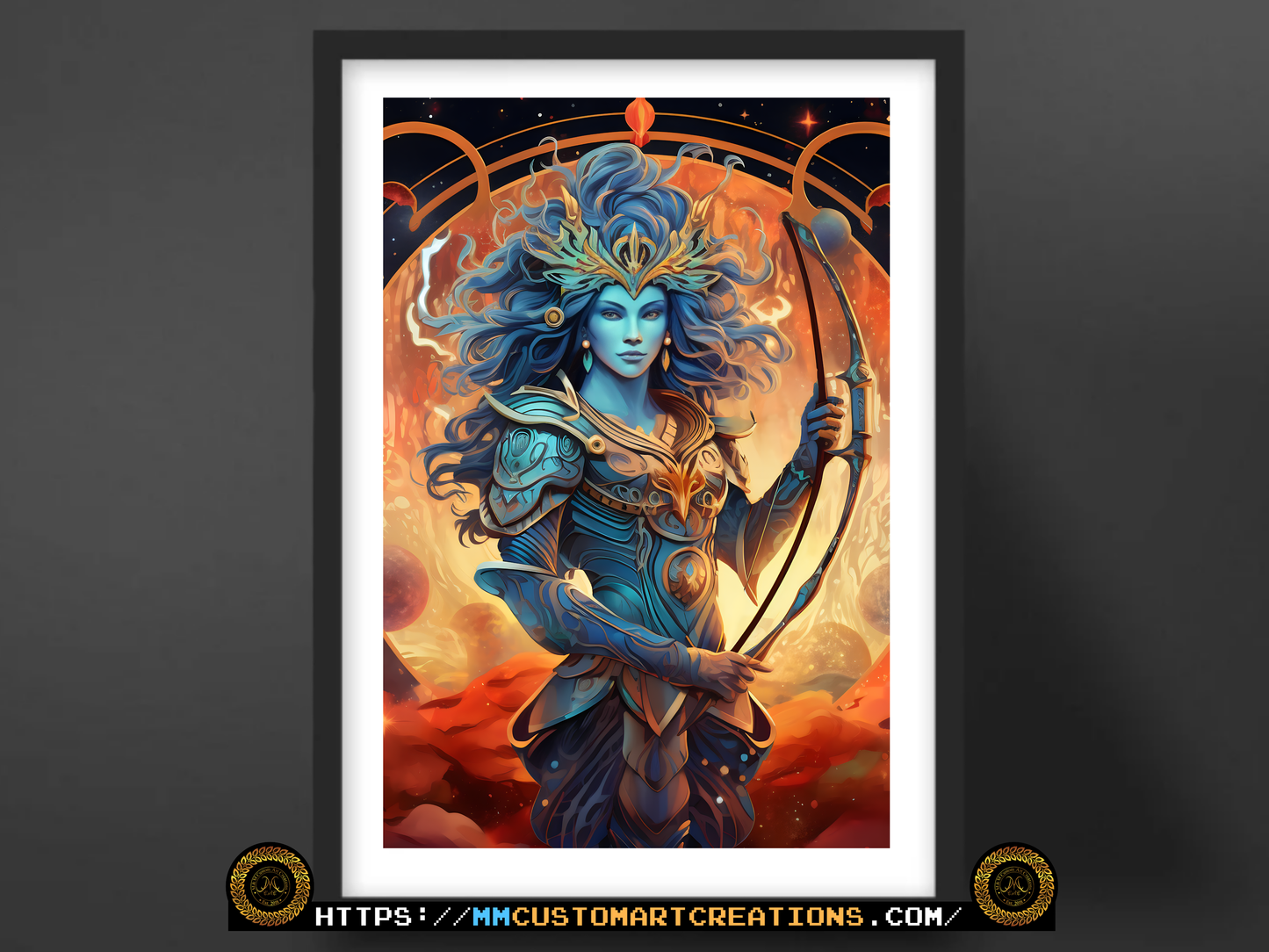Sagittarius Astrology Poster Prints | Zodiac Wall Art | Astrological Sign Decor | Great Gift Idea