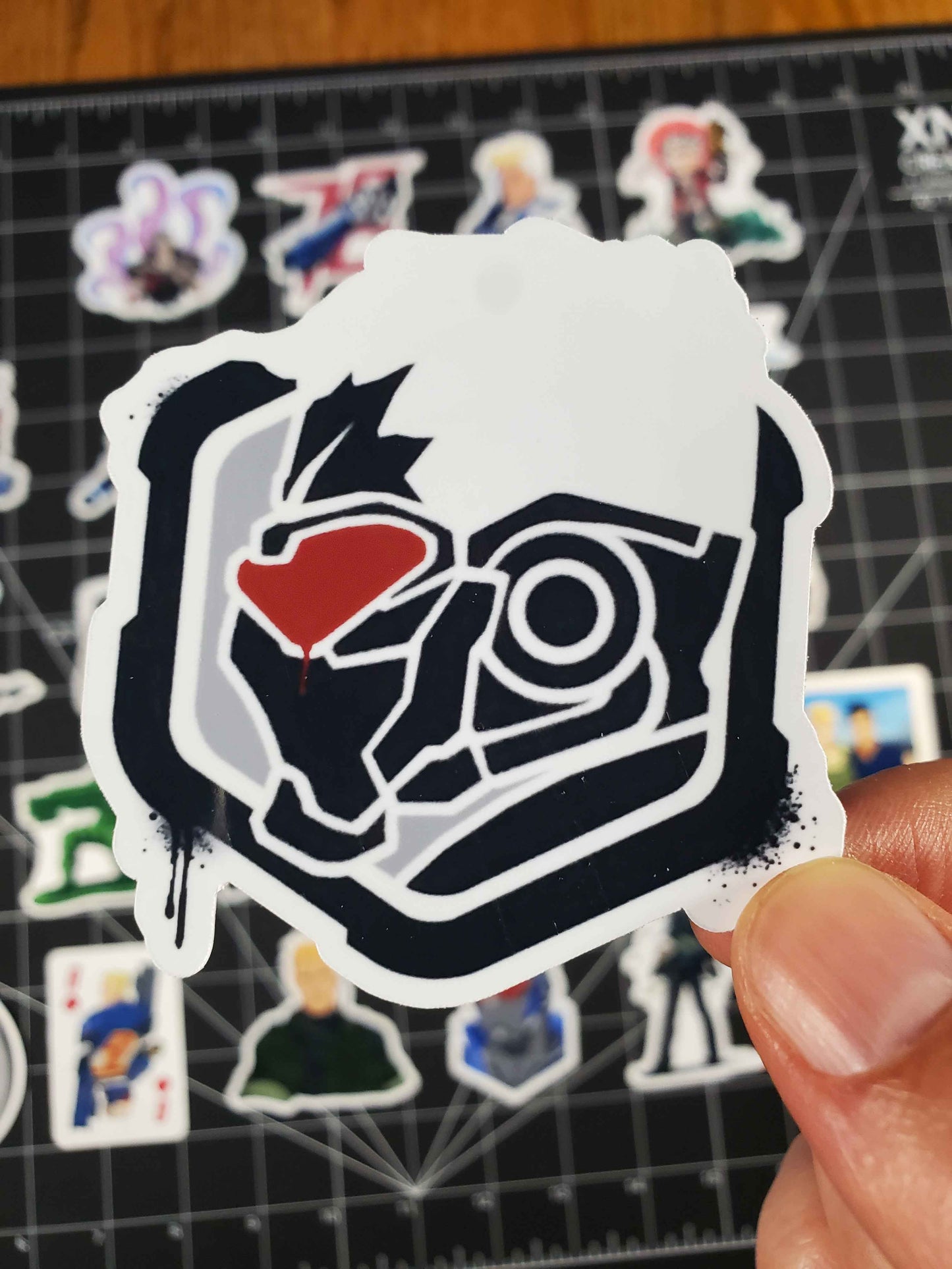 Overwatch 2 Soldier 76 Hero Spray's Sticker Set | 27 High Quality Glossy Vinyls