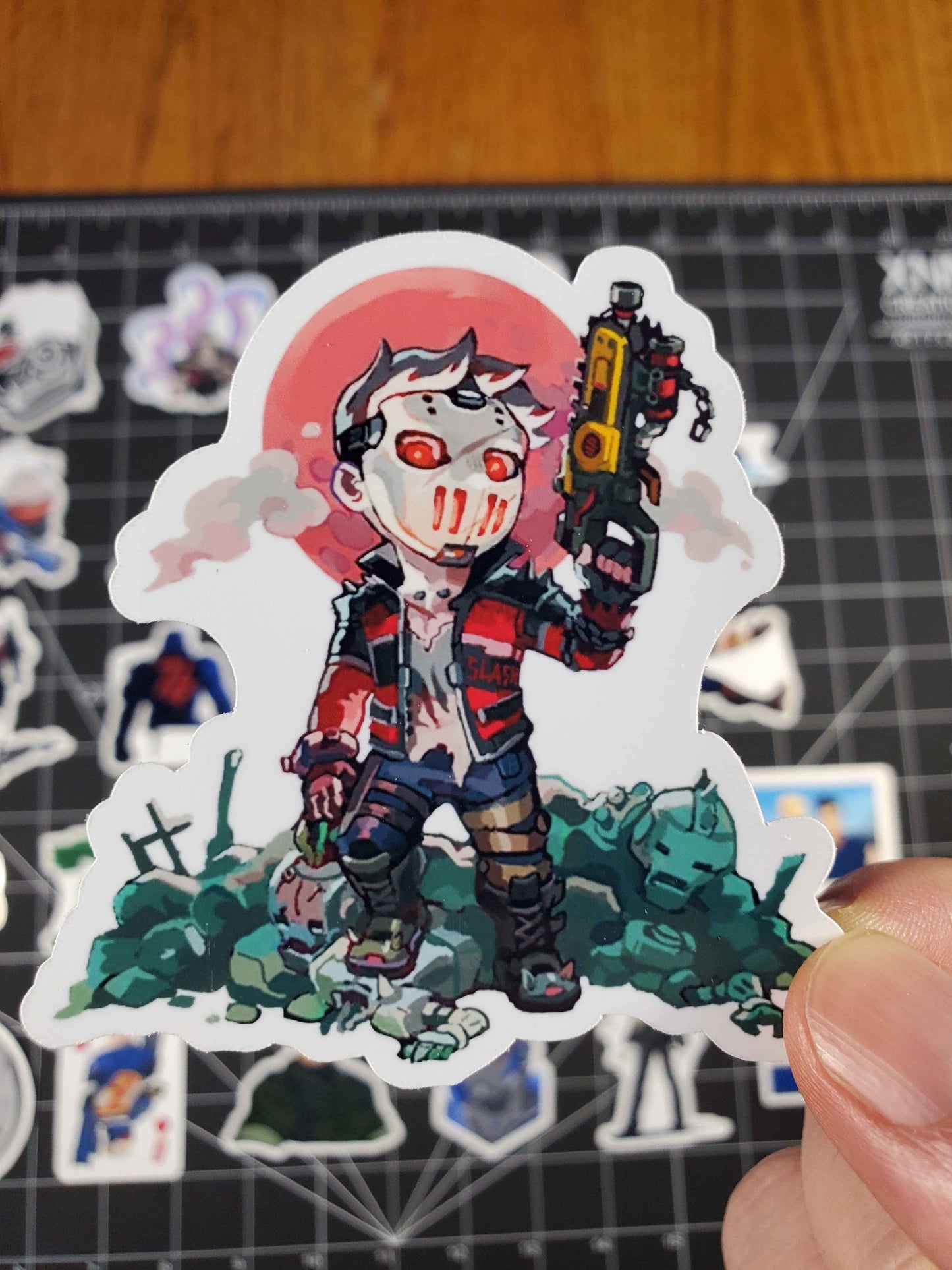 Overwatch 2 Soldier 76 Hero Spray's Sticker Set | 27 High Quality Glossy Vinyls