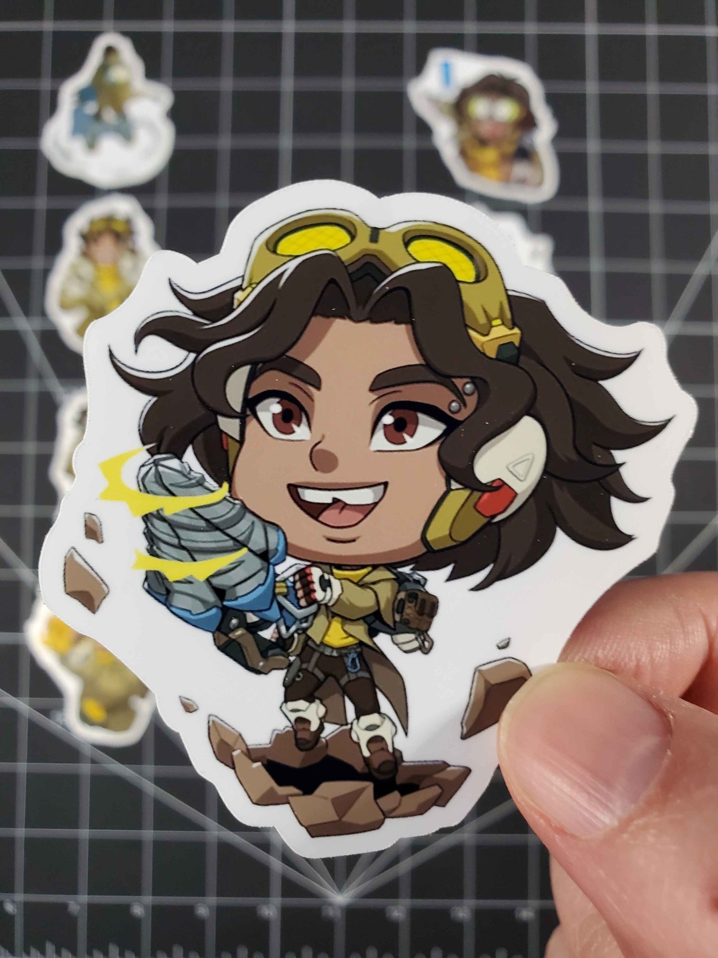 Overwatch 2 Venture Hero Spray's Sticker Set | 12 High Quality Glossy Vinyls