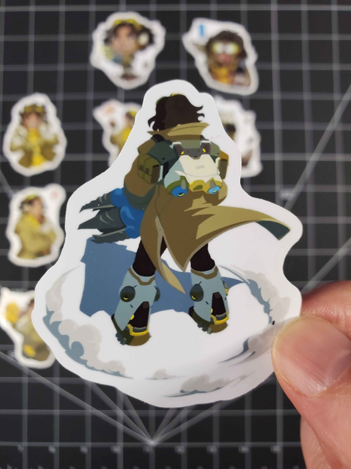 Overwatch 2 Venture Hero Spray's Sticker Set | 12 High Quality Glossy Vinyls