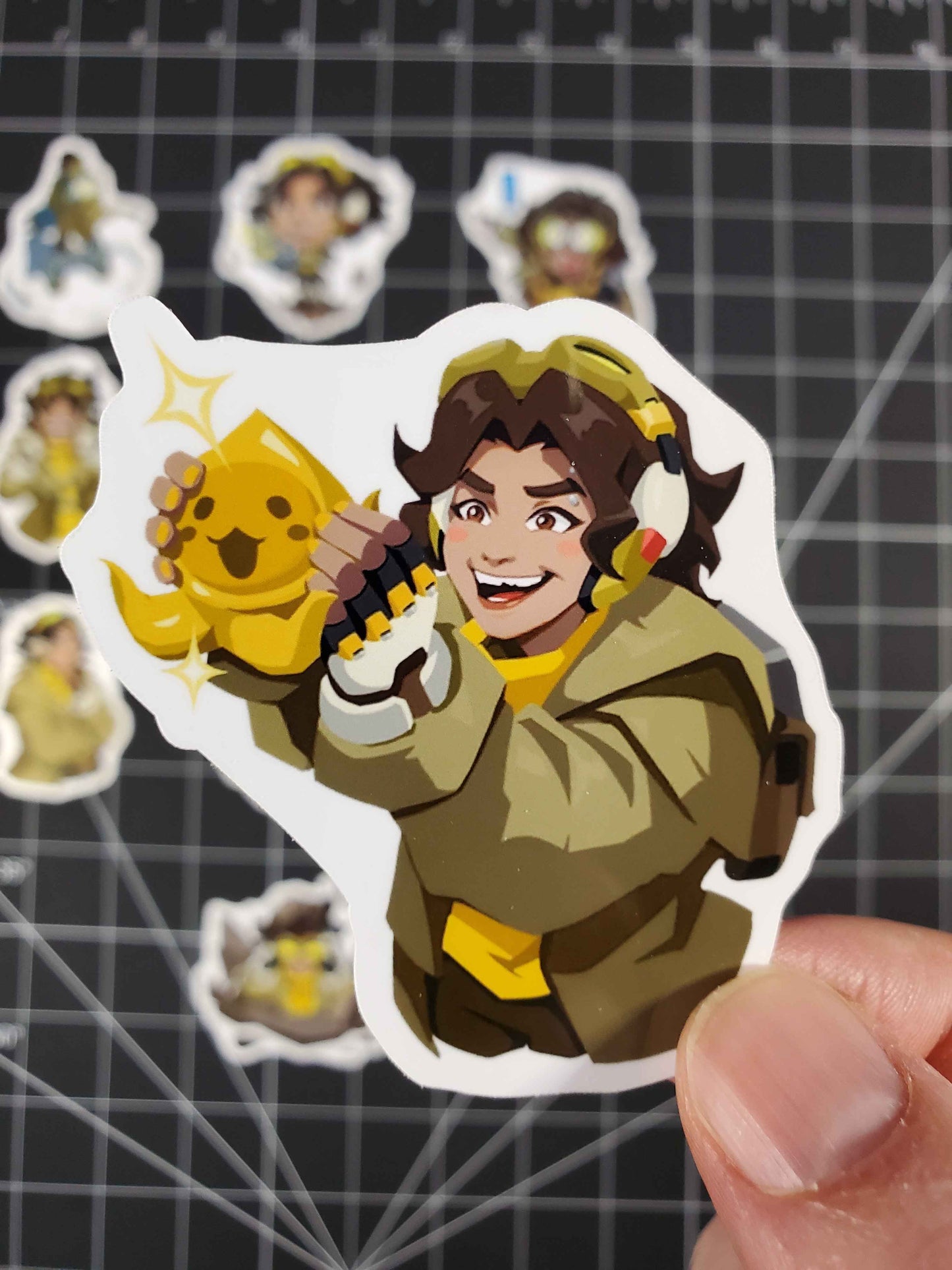 Overwatch 2 Venture Hero Spray's Sticker Set | 12 High Quality Glossy Vinyls