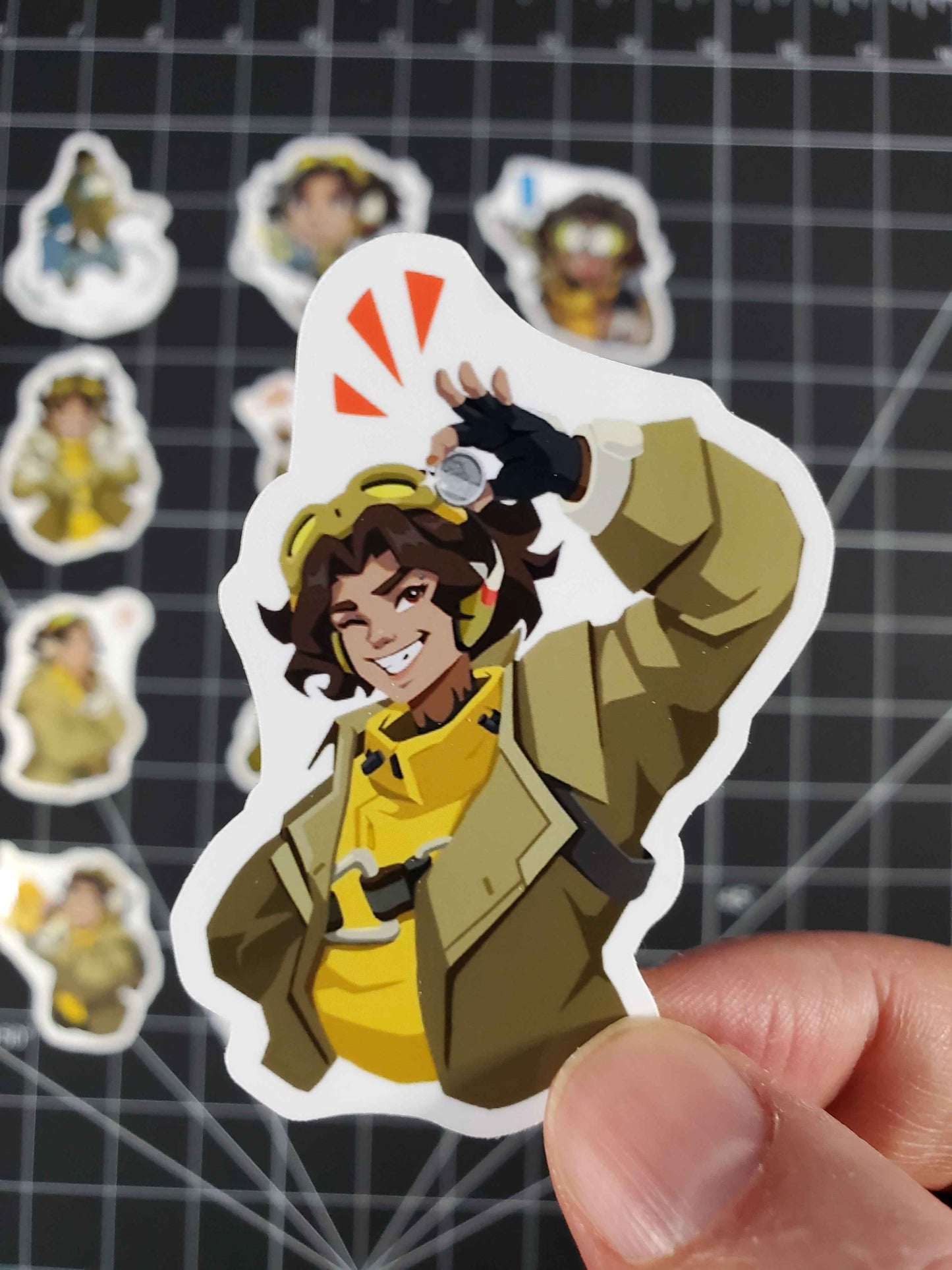 Overwatch 2 Venture Hero Spray's Sticker Set | 12 High Quality Glossy Vinyls